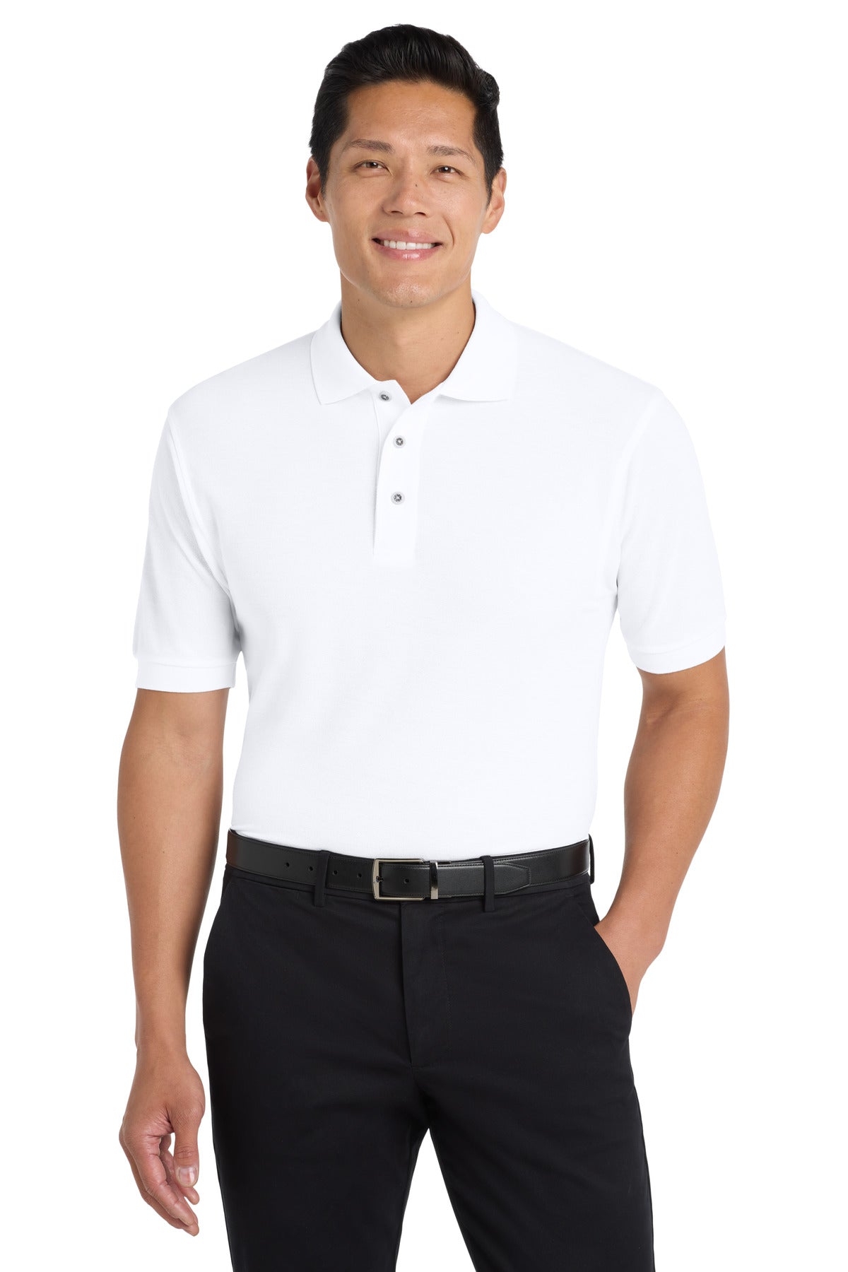 Port AuthorityÂ® Tall Silk Touchâ„¢ Polo.  TLK500