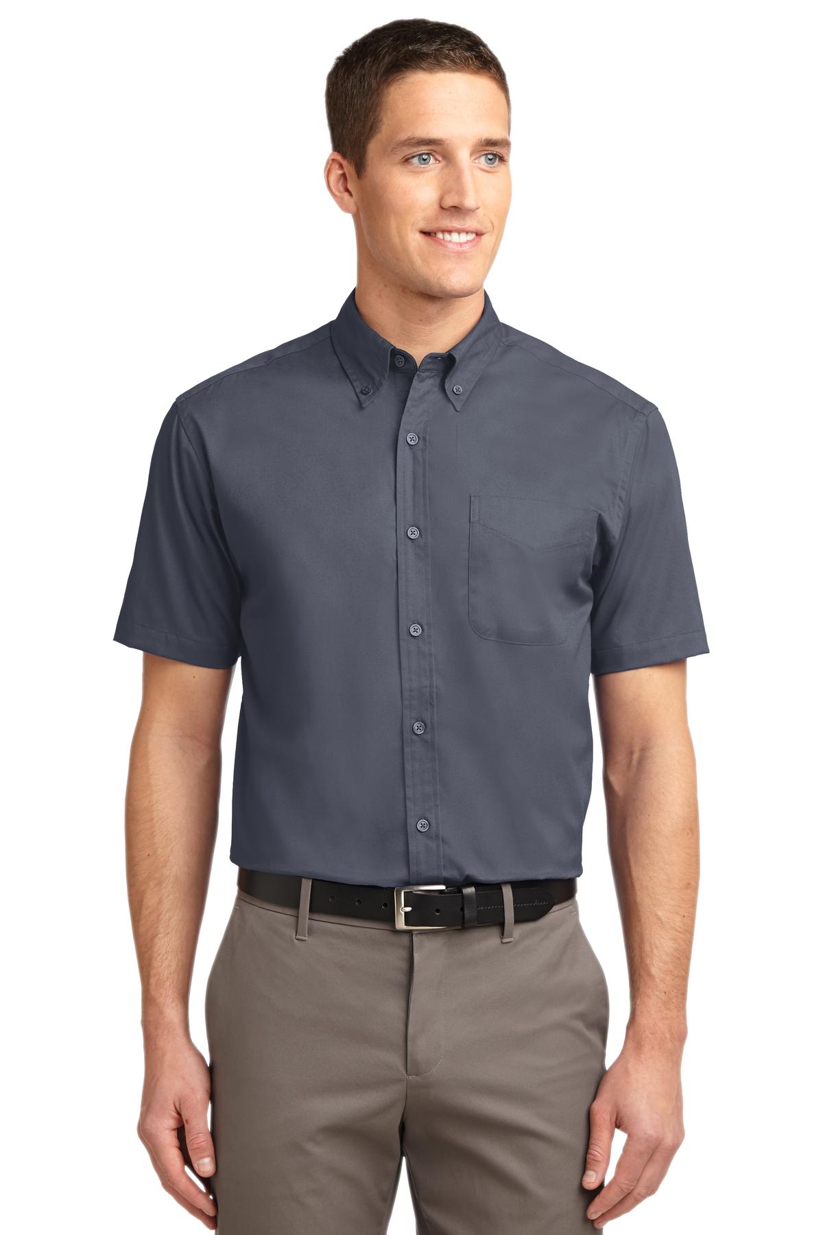Port AuthorityÂ® Tall Short Sleeve Easy Care Shirt. TLS508