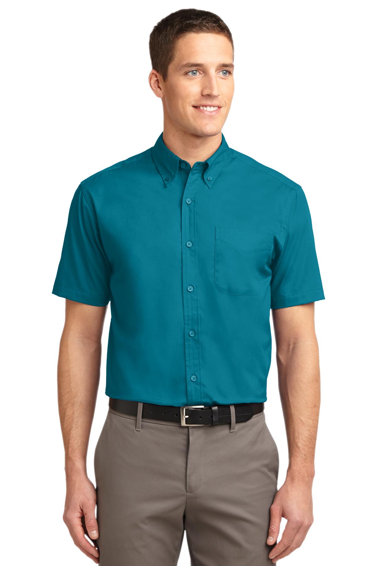 Port Authority?? Tall Short Sleeve Easy Care Shirt. TLS508