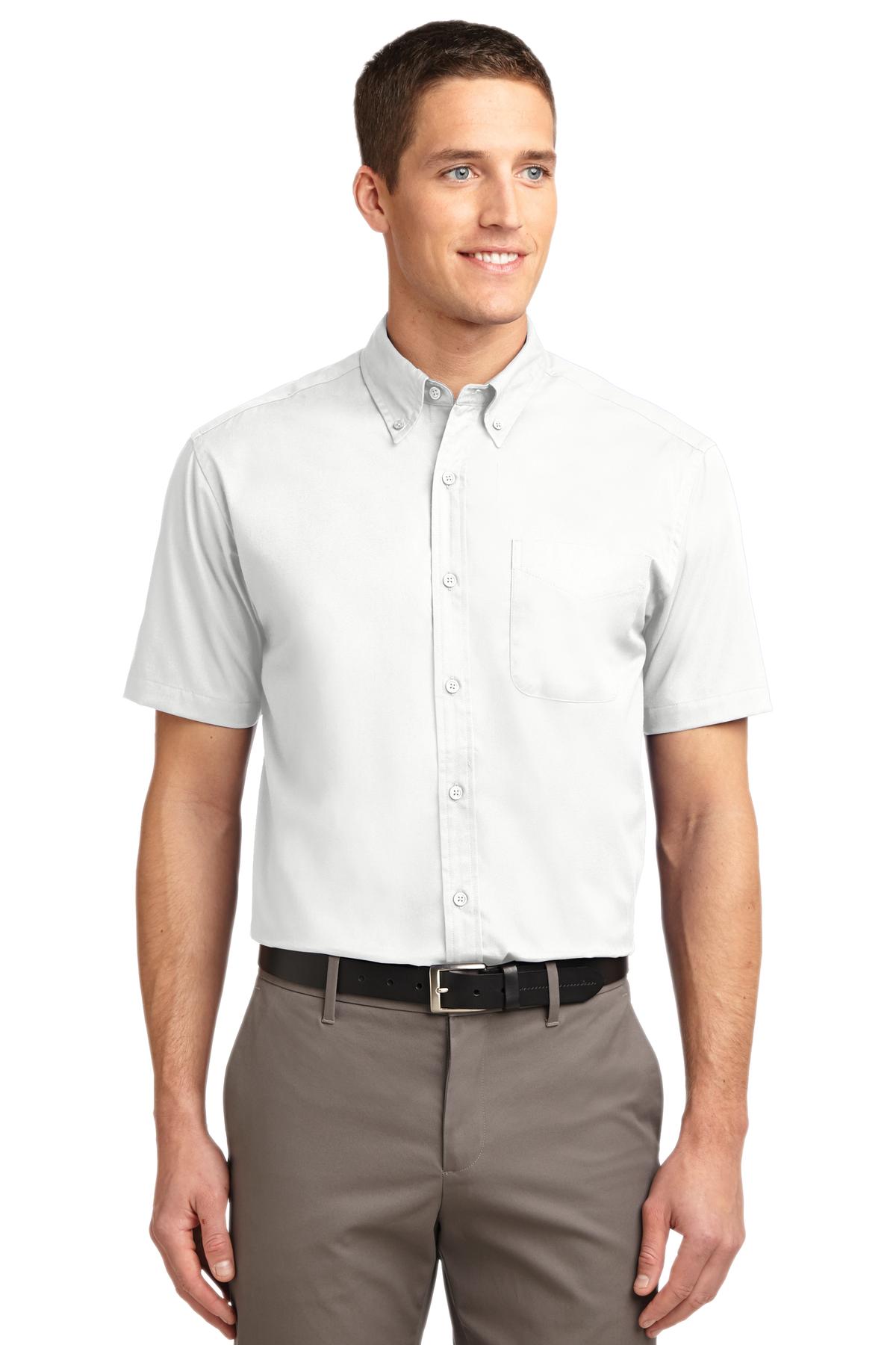 Port AuthorityÂ® Tall Short Sleeve Easy Care Shirt. TLS508