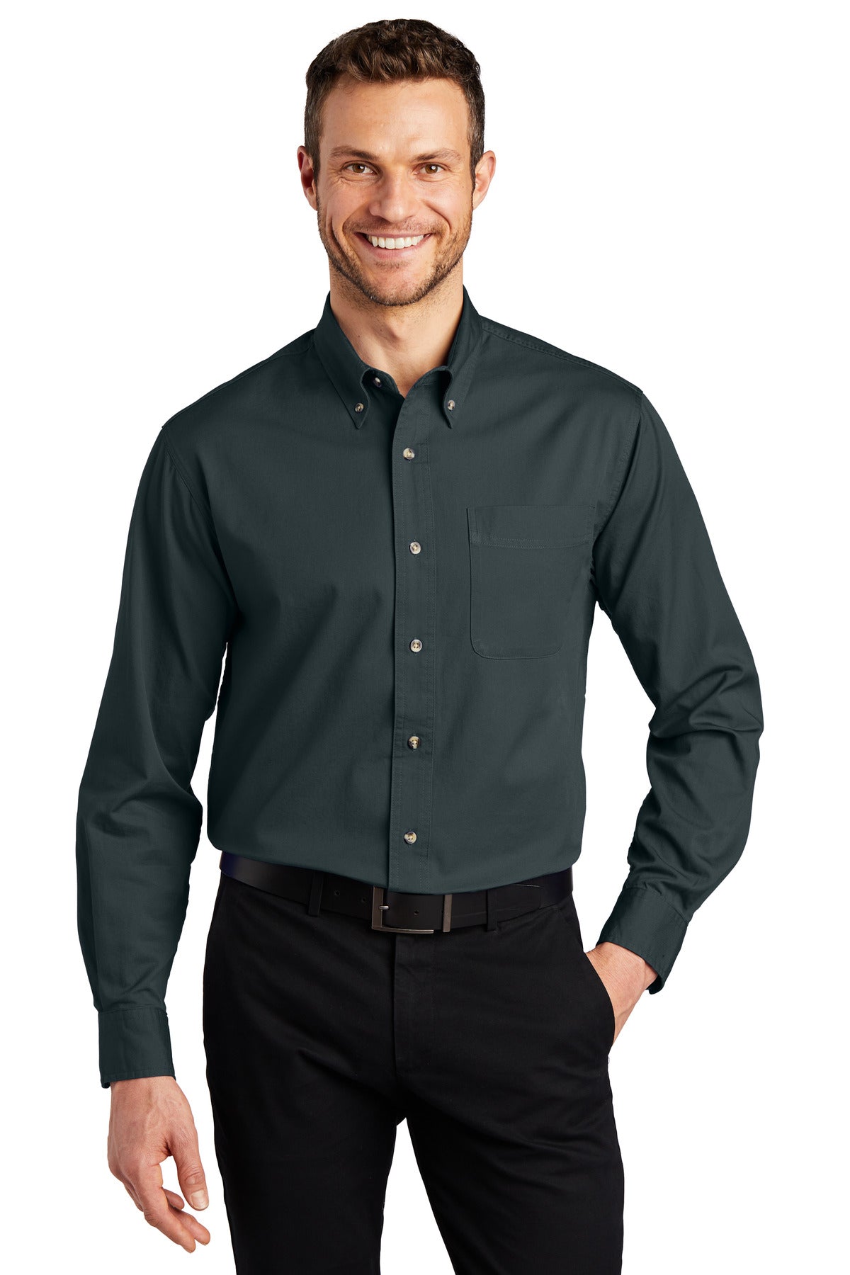 Port Authority? Tall Long Sleeve Twill Shirt.  TLS600T