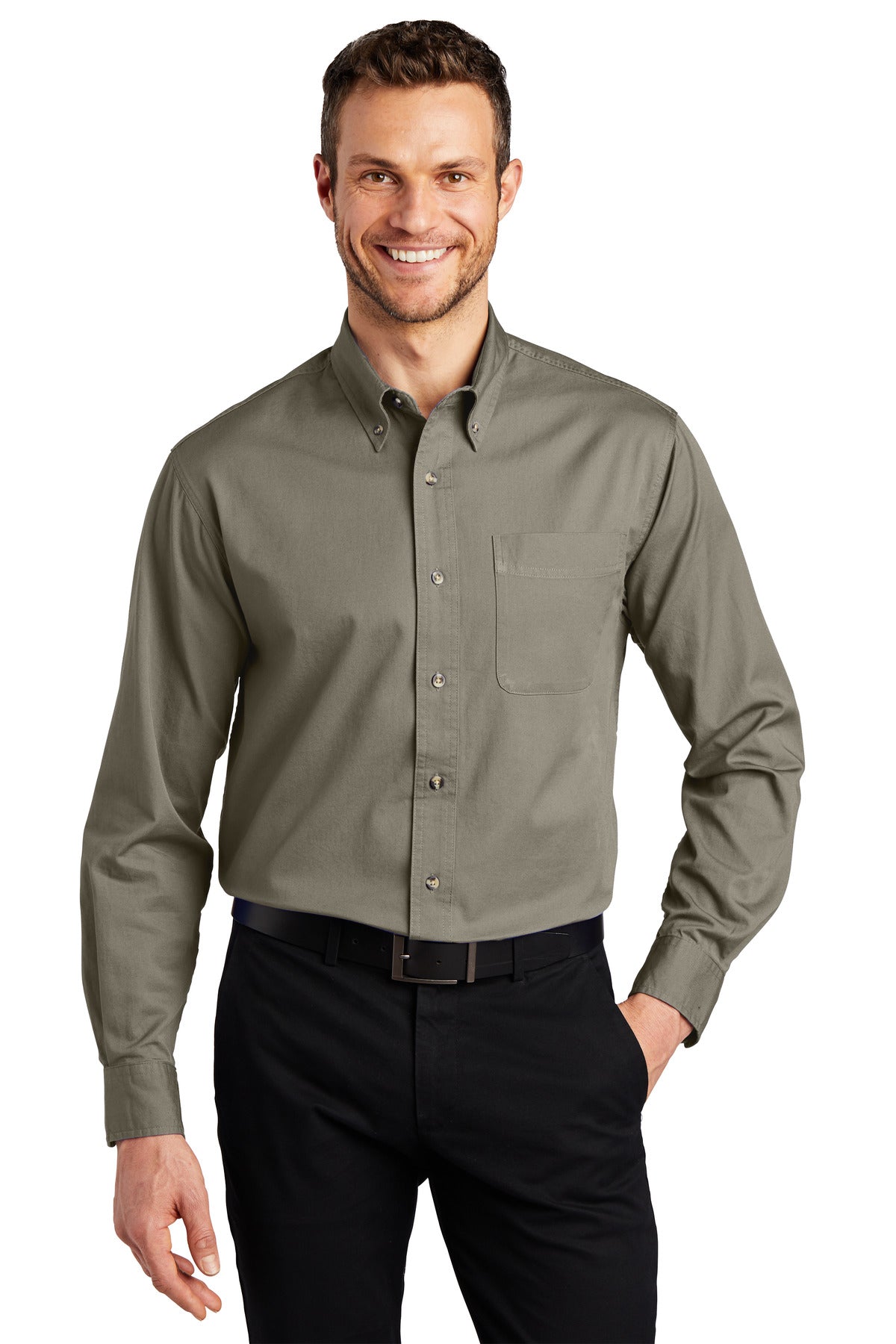 Port Authority? Tall Long Sleeve Twill Shirt.  TLS600T