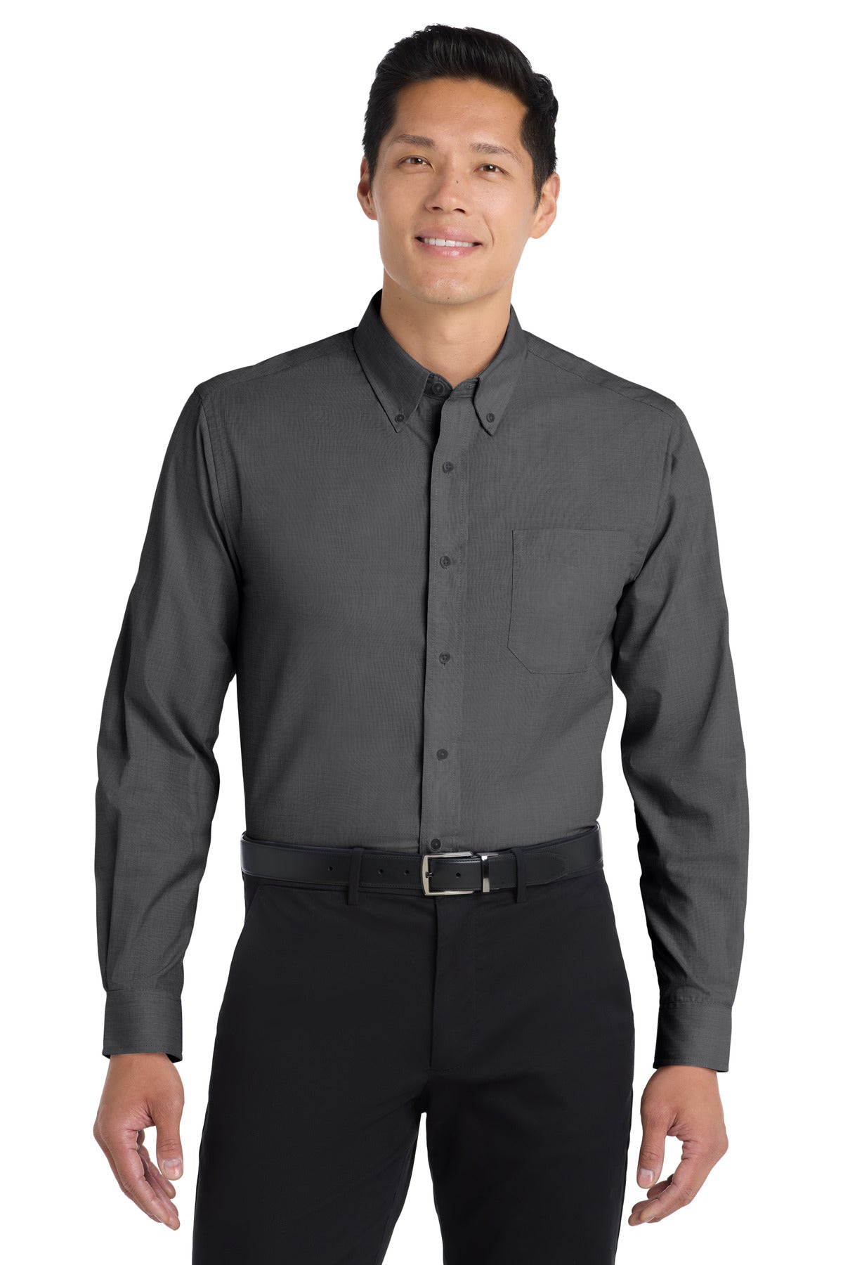 Port AuthorityÂ® Tall Crosshatch Easy Care Shirt. TLS640
