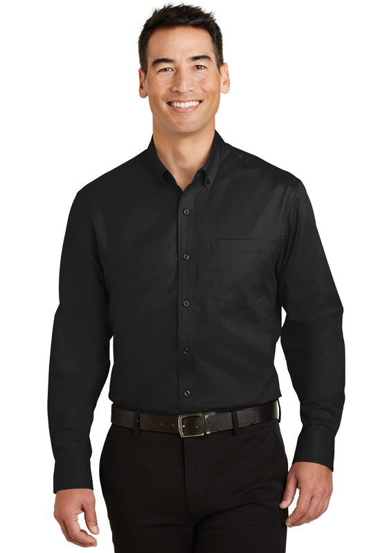 Port AuthorityÂ® Tall SuperProâ„¢ Twill Shirt. TS663