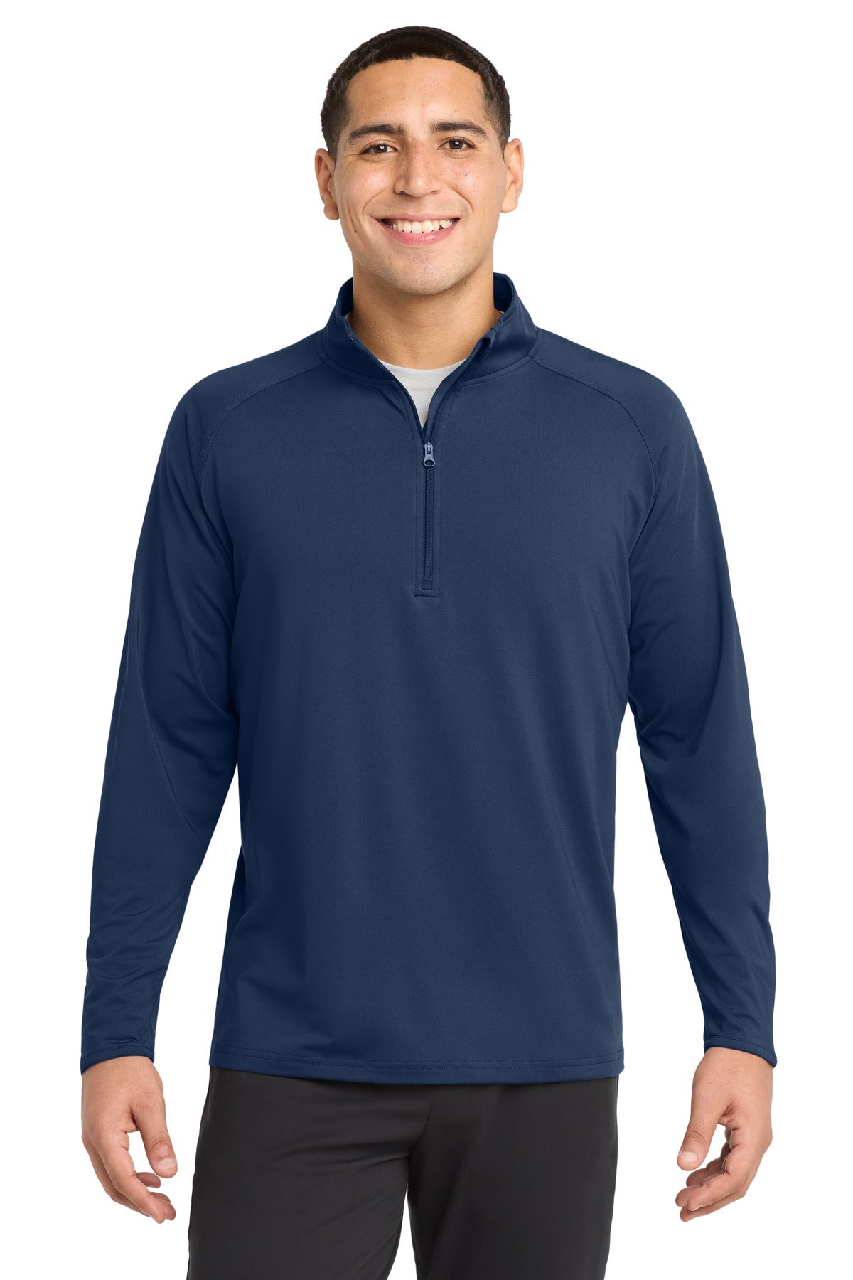 Sport-TekÂ® Tall Sport-WickÂ® Stretch 1/4-Zip Pullover. TST850