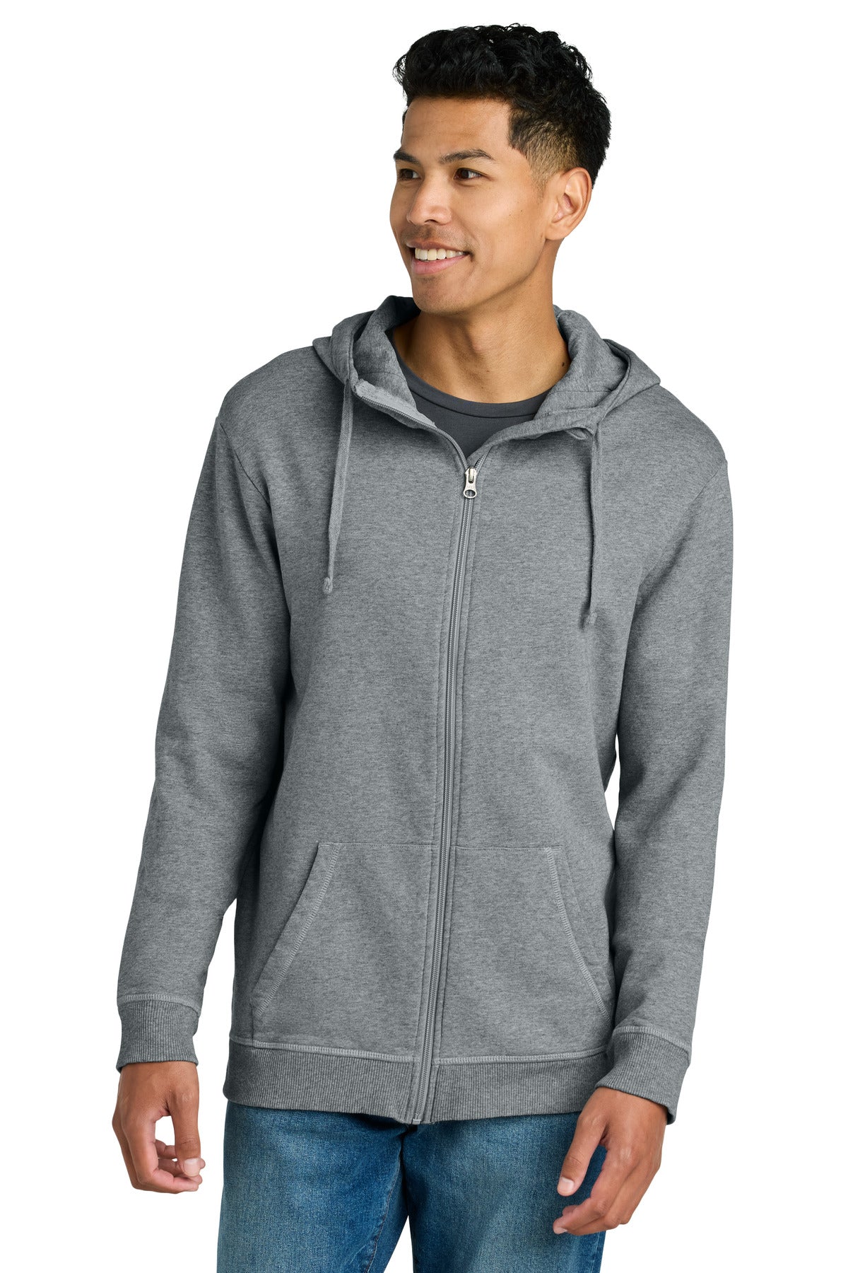 LIMITED EDITION tentreeÂ® Organic Cotton Fleece Full-Zip Hoodie TTCM4367