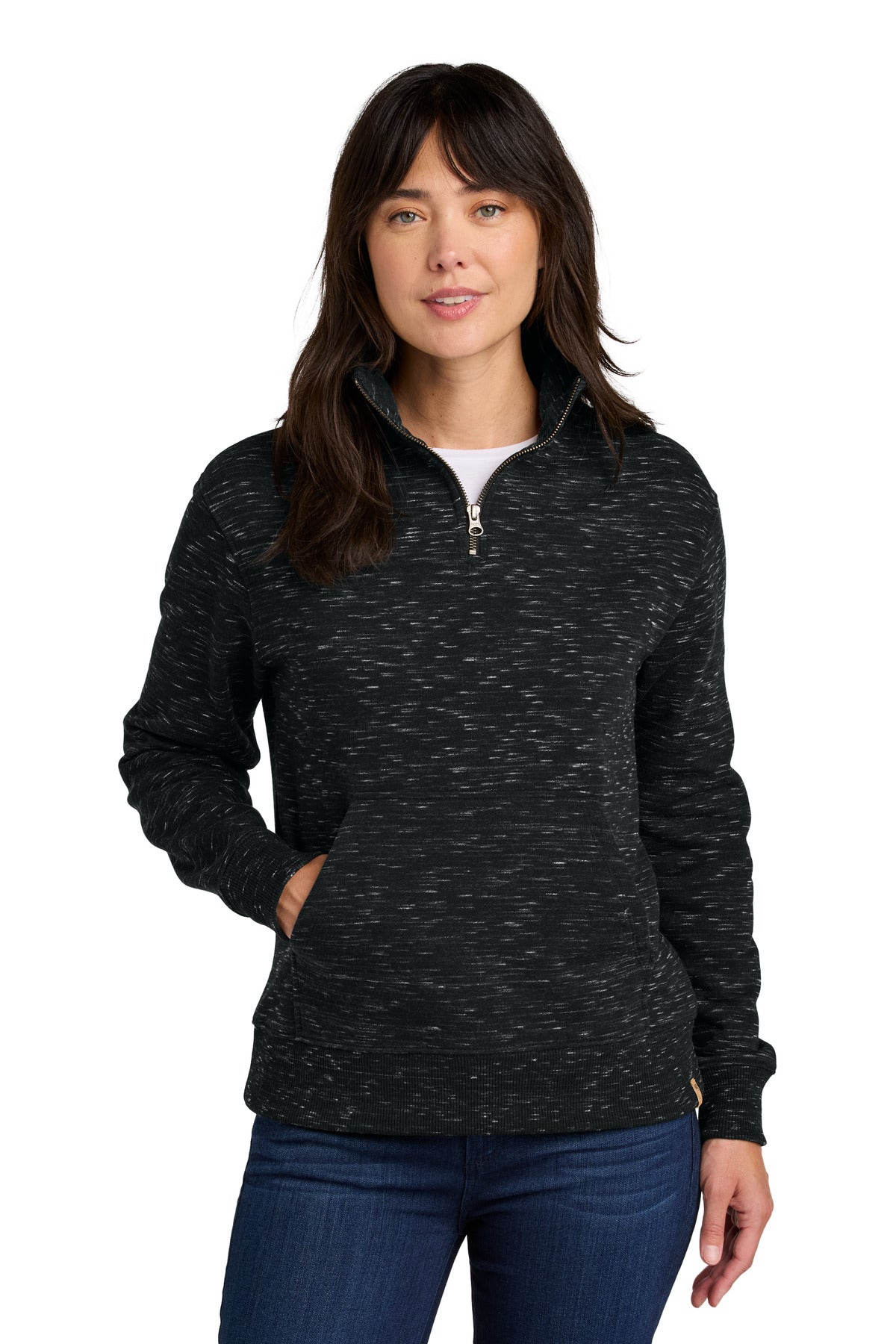 tentreeÂ® Women's Space Dye Fleece 1/4-Zip TTCW6108