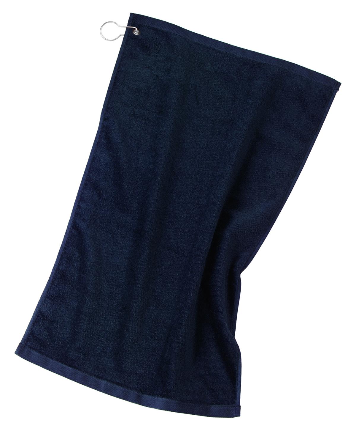 Port AuthorityÂ® Grommeted Golf Towel.  TW51