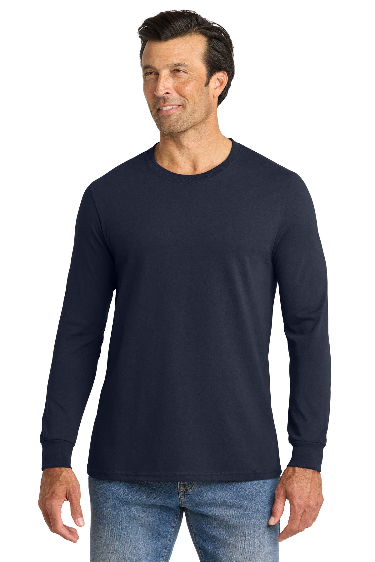 Volunteer Knitwearƒ?› All-American Long Sleeve Tee VL100LS