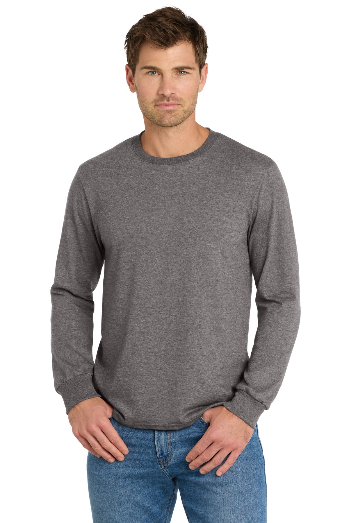 Volunteer Knitwearƒ?› Chore Long Sleeve Tee VL60LS