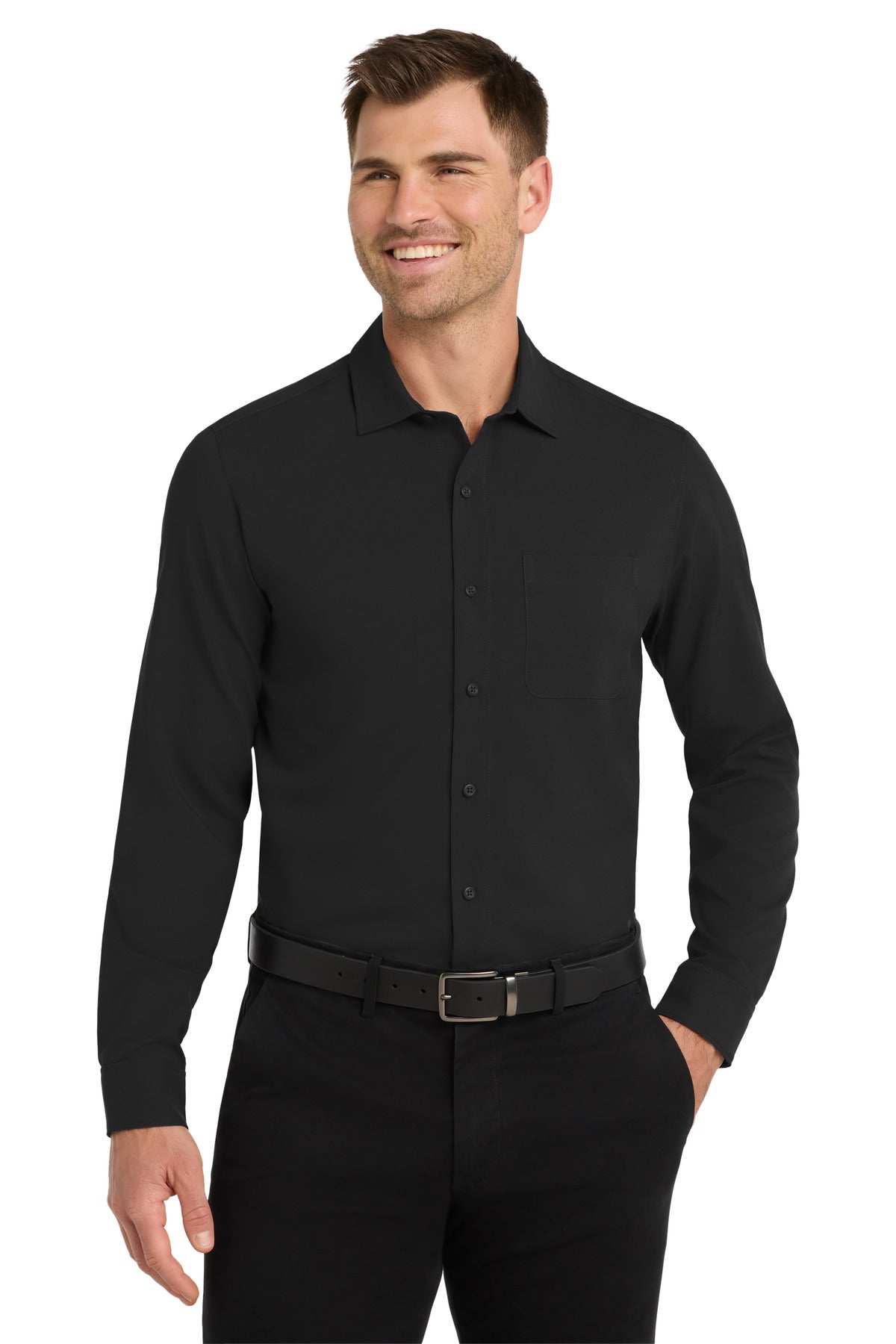 Port Authority Â® Long Sleeve Performance Staff Shirt W401
