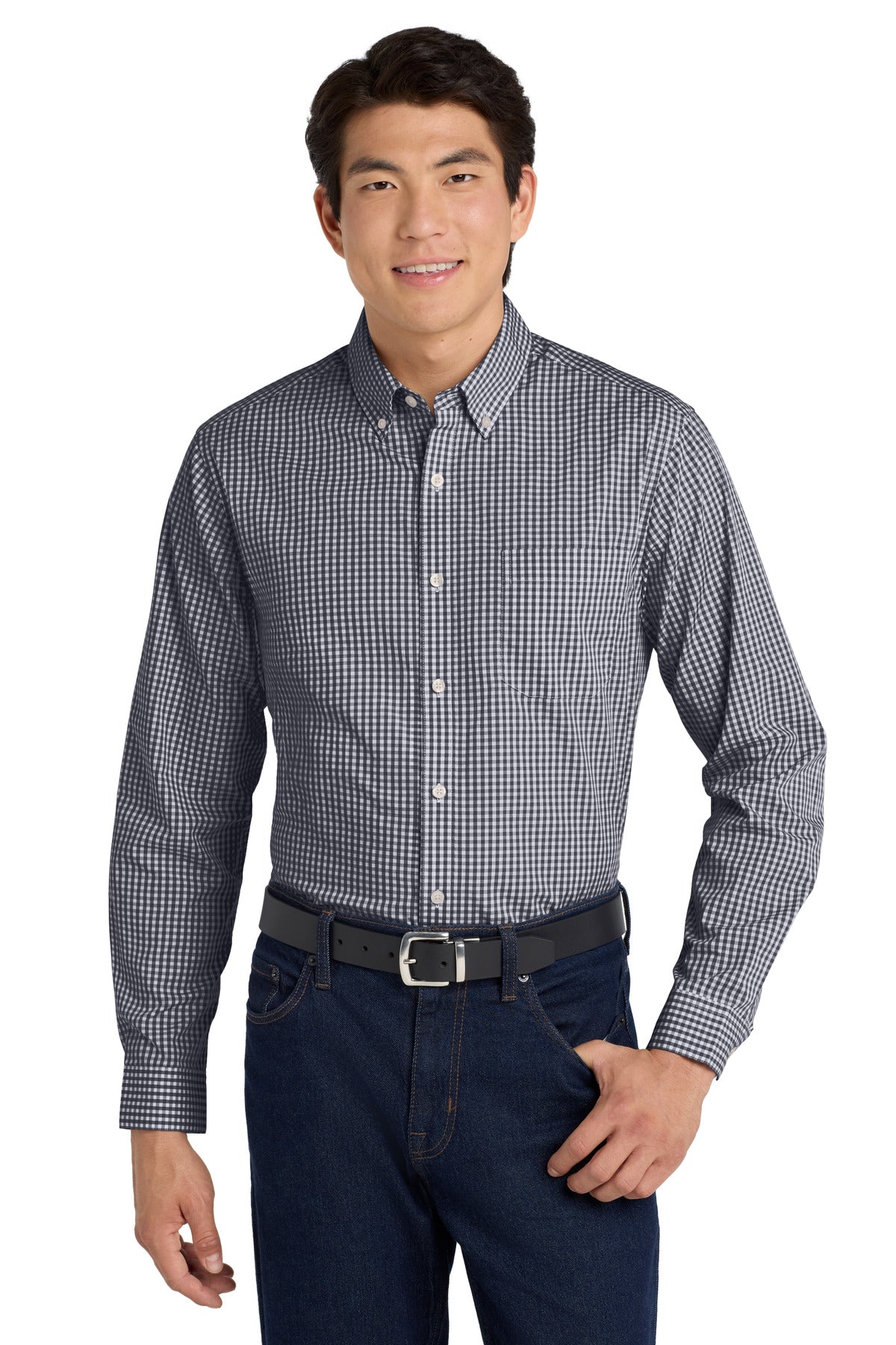 Port Authority Â® Broadcloth Gingham Easy Care Shirt W644