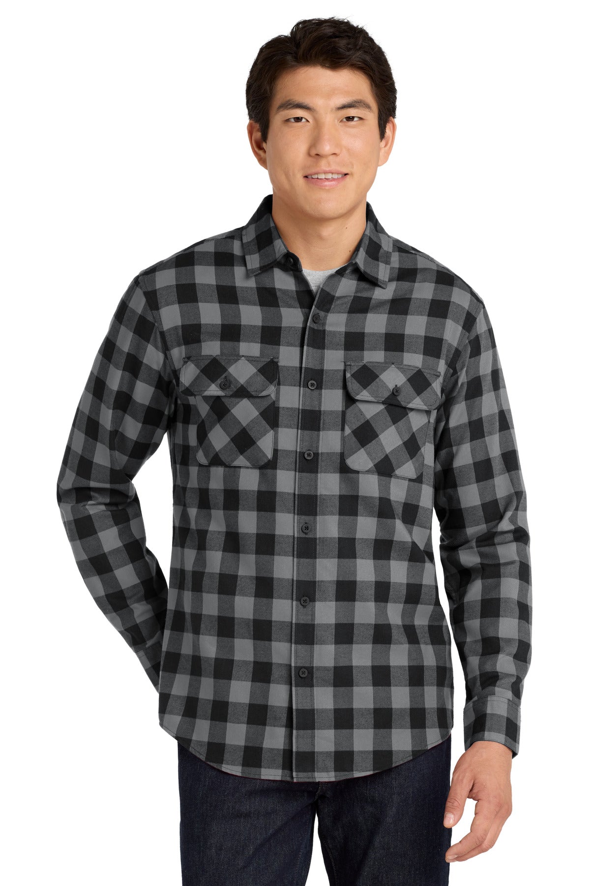 Port AuthorityÂ® Plaid Flannel Shirt. W668