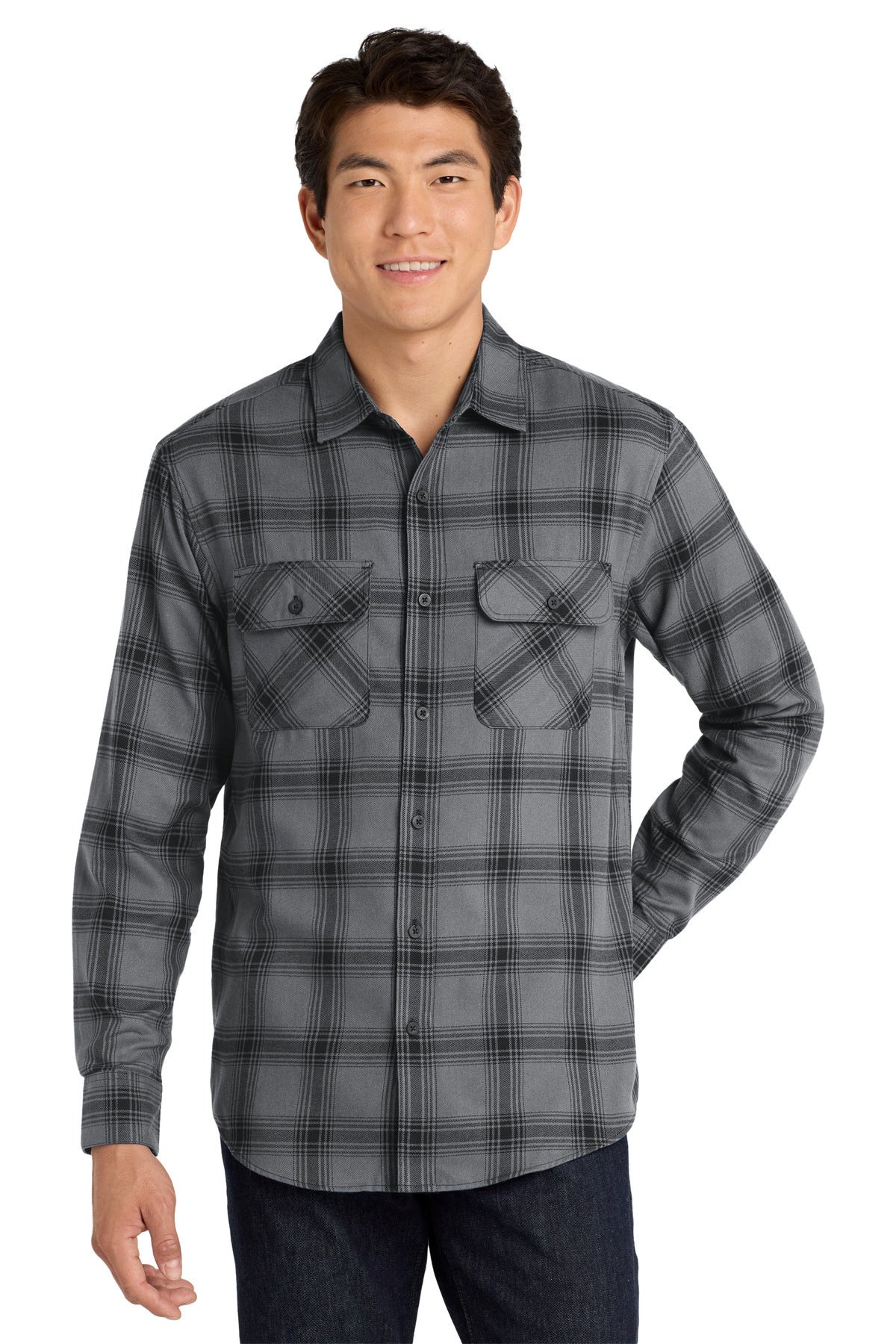 Port AuthorityÂ® Plaid Flannel Shirt. W668