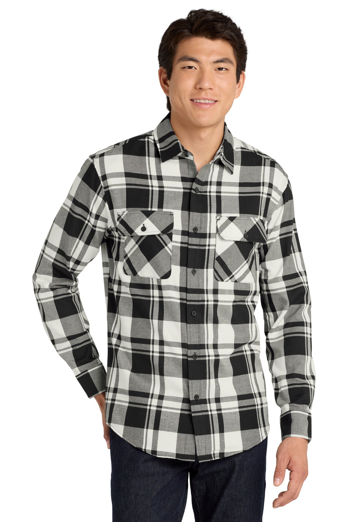 Port AuthorityÂ® Plaid Flannel Shirt. W668