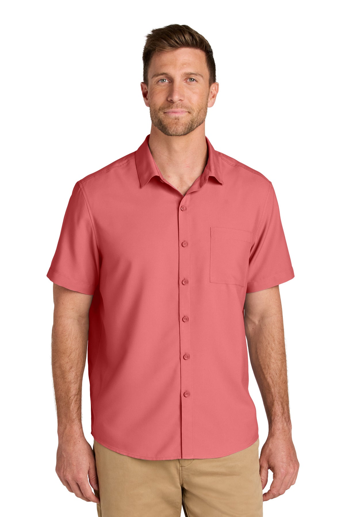 Port AuthorityÂ® Short Sleeve UV Dockside Shirt W963