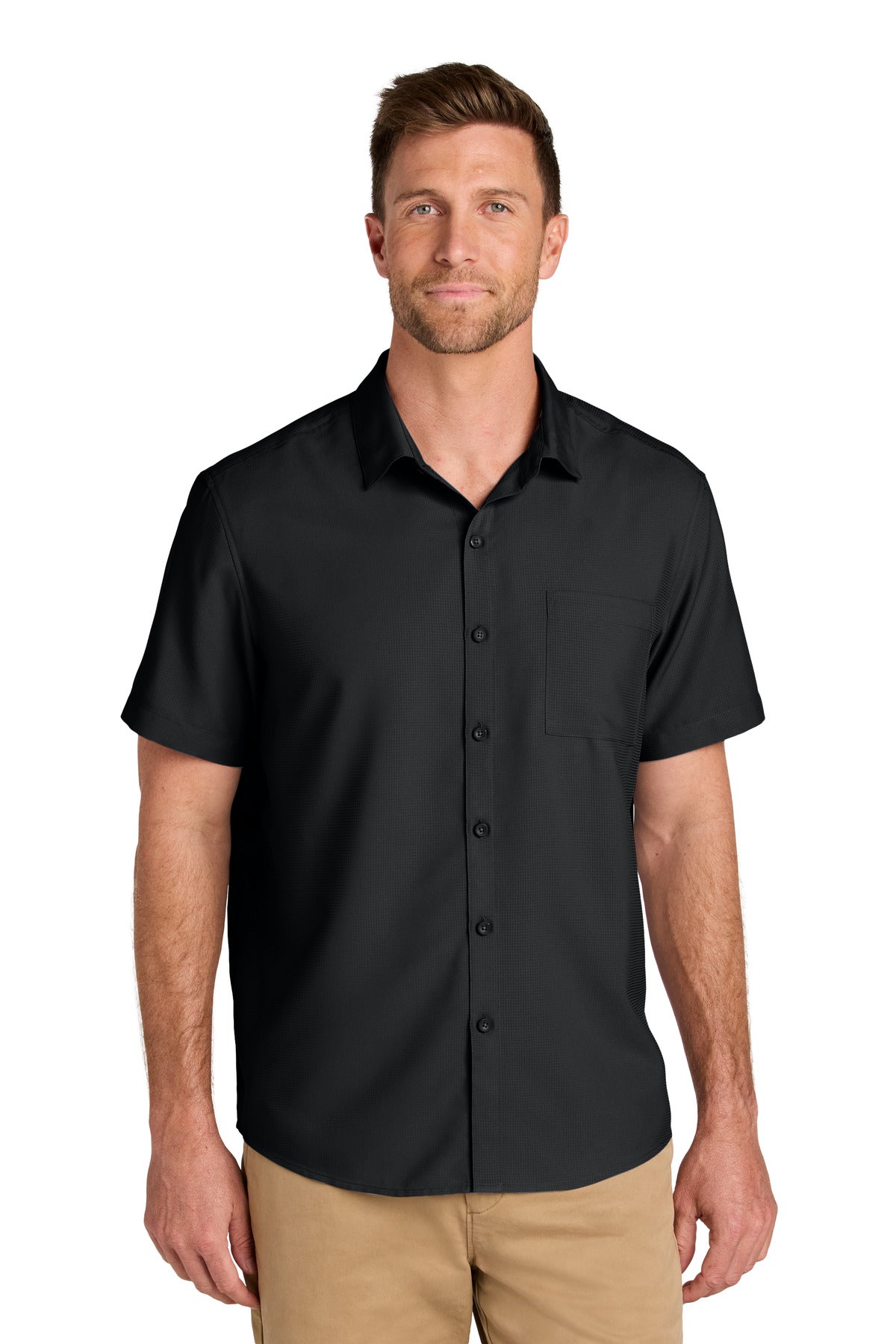 Port AuthorityÂ® Short Sleeve UV Dockside Shirt W963