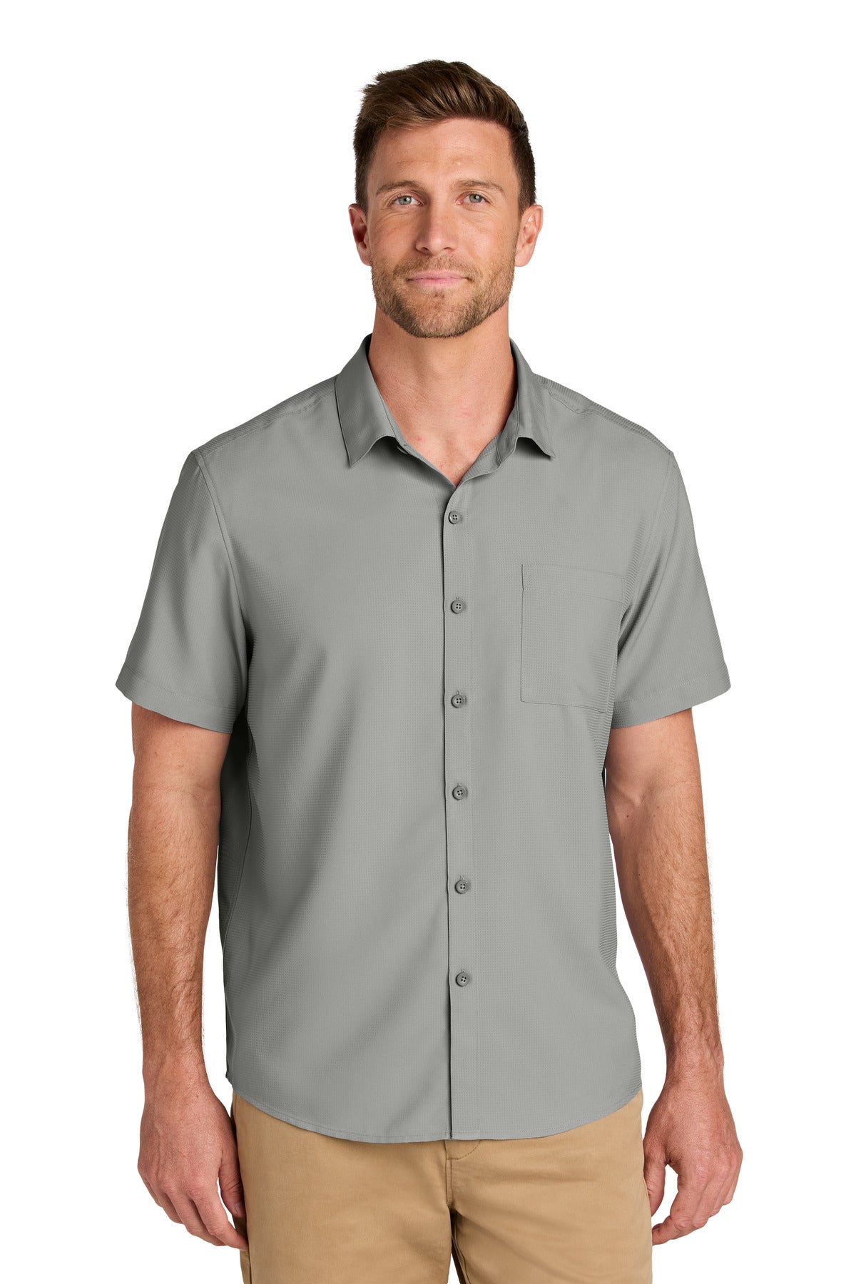 Port AuthorityÂ® Short Sleeve UV Dockside Shirt W963