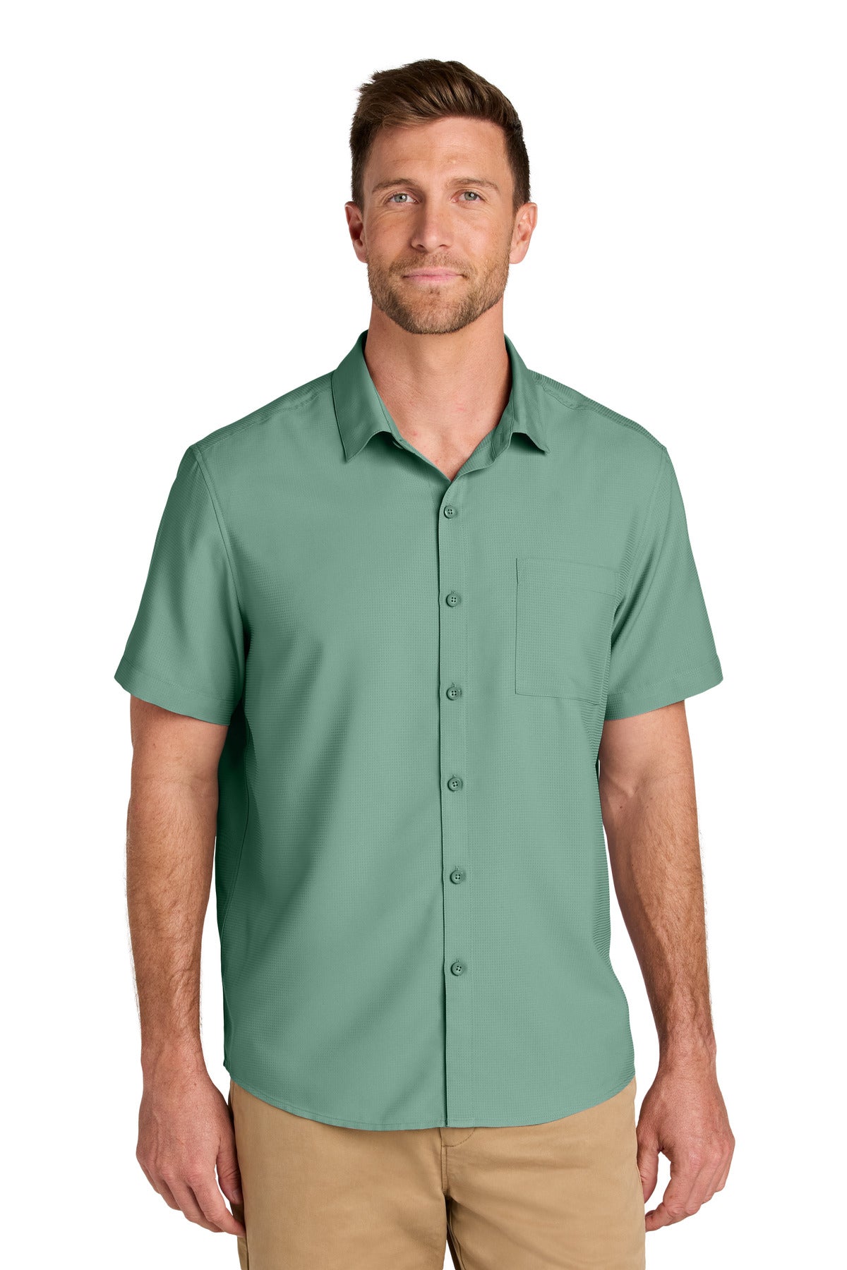 Port AuthorityÂ® Short Sleeve UV Dockside Shirt W963