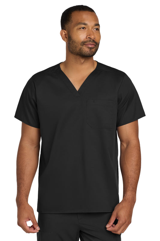 Wink?? Unisex WorkFlex Chest Pocket V-Neck Top WW3160