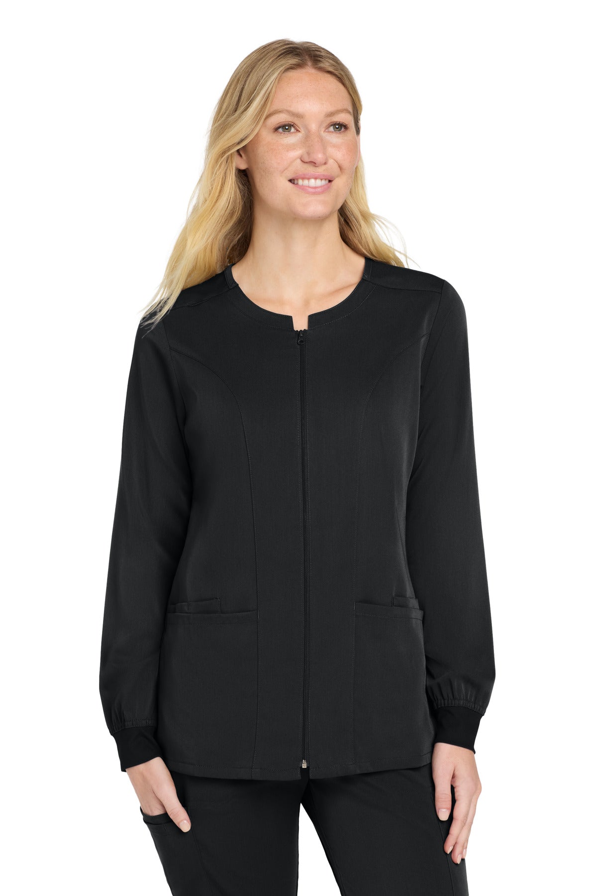 Wink?? Women's Premiere Flexƒ?› Full-Zip Scrub Jacket WW4088