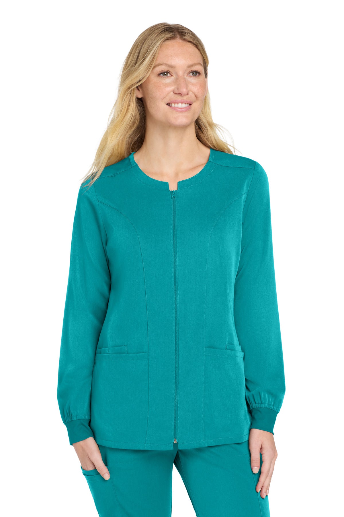 WinkÂ® Women's Premiere Flexâ„¢ Full-Zip Scrub Jacket WW4088