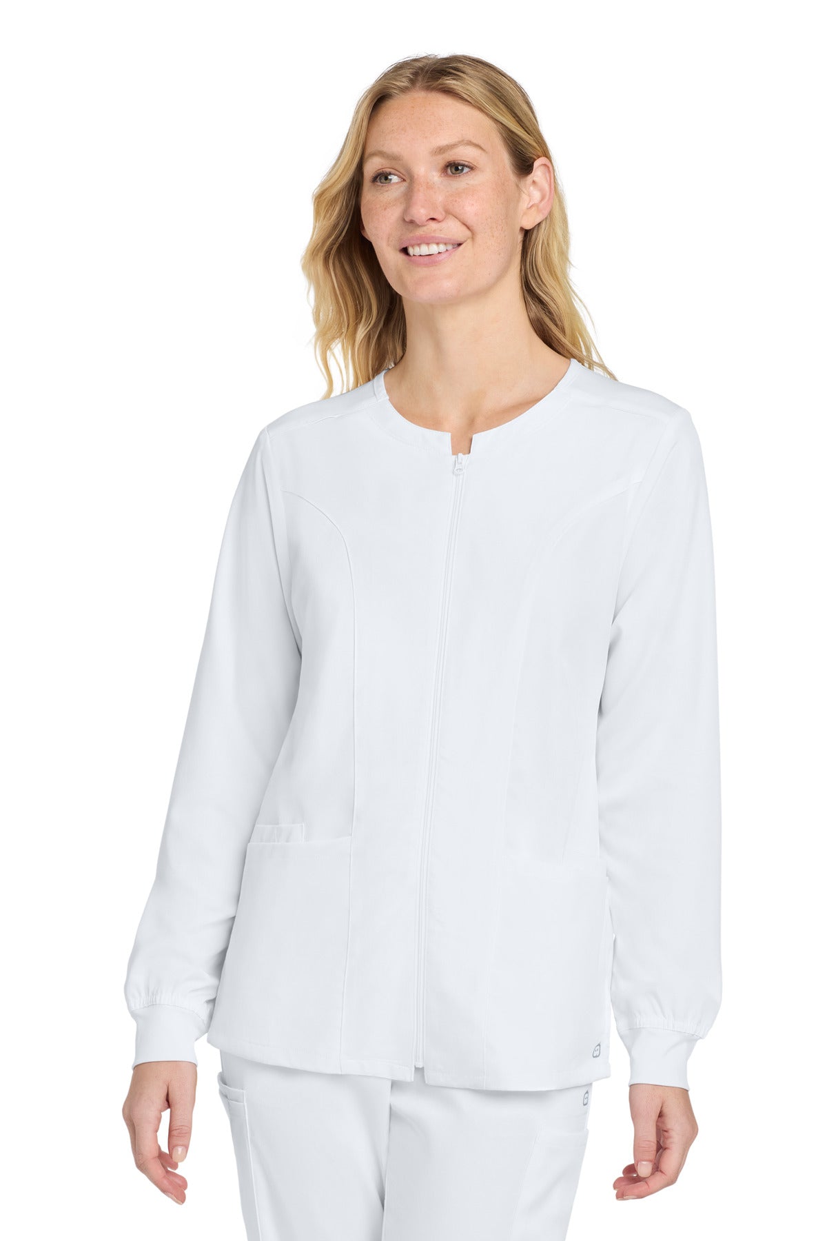 Wink?? Women's Premiere Flexƒ?› Full-Zip Scrub Jacket WW4088