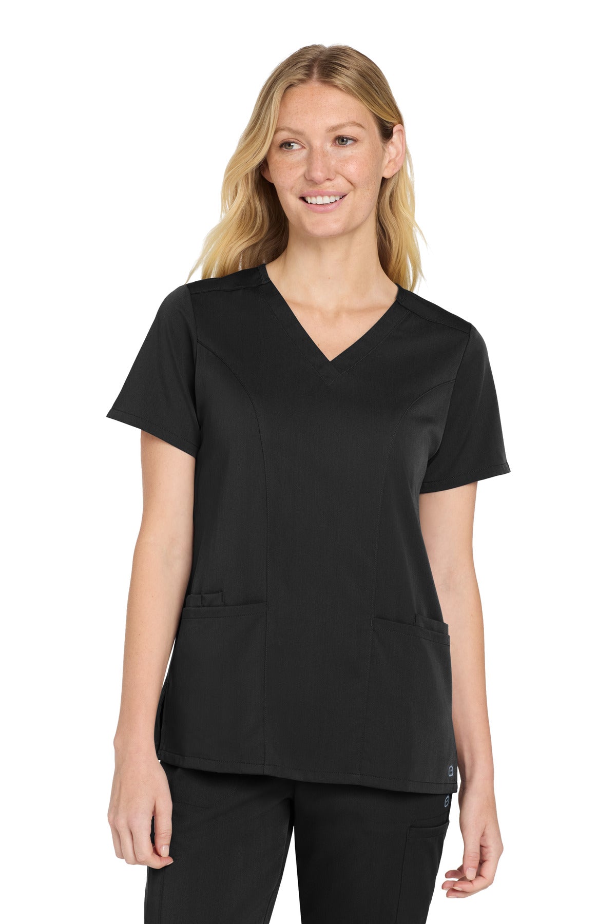 Wink?? Women's Premiere Flexƒ?› V-Neck Top WW4168