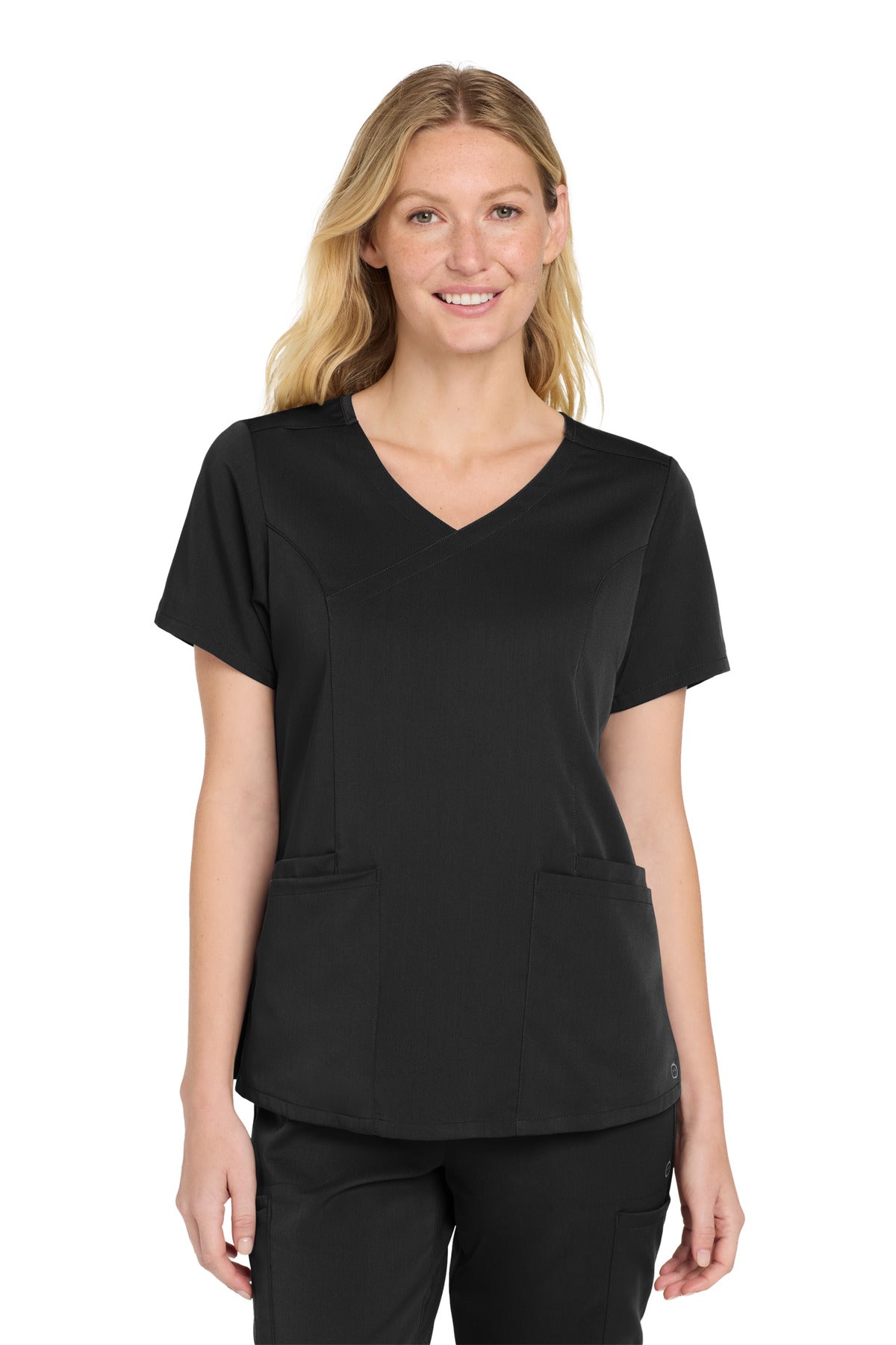 WinkÂ® Women's Premiere Flexâ„¢ Mock Wrap Top WW4268
