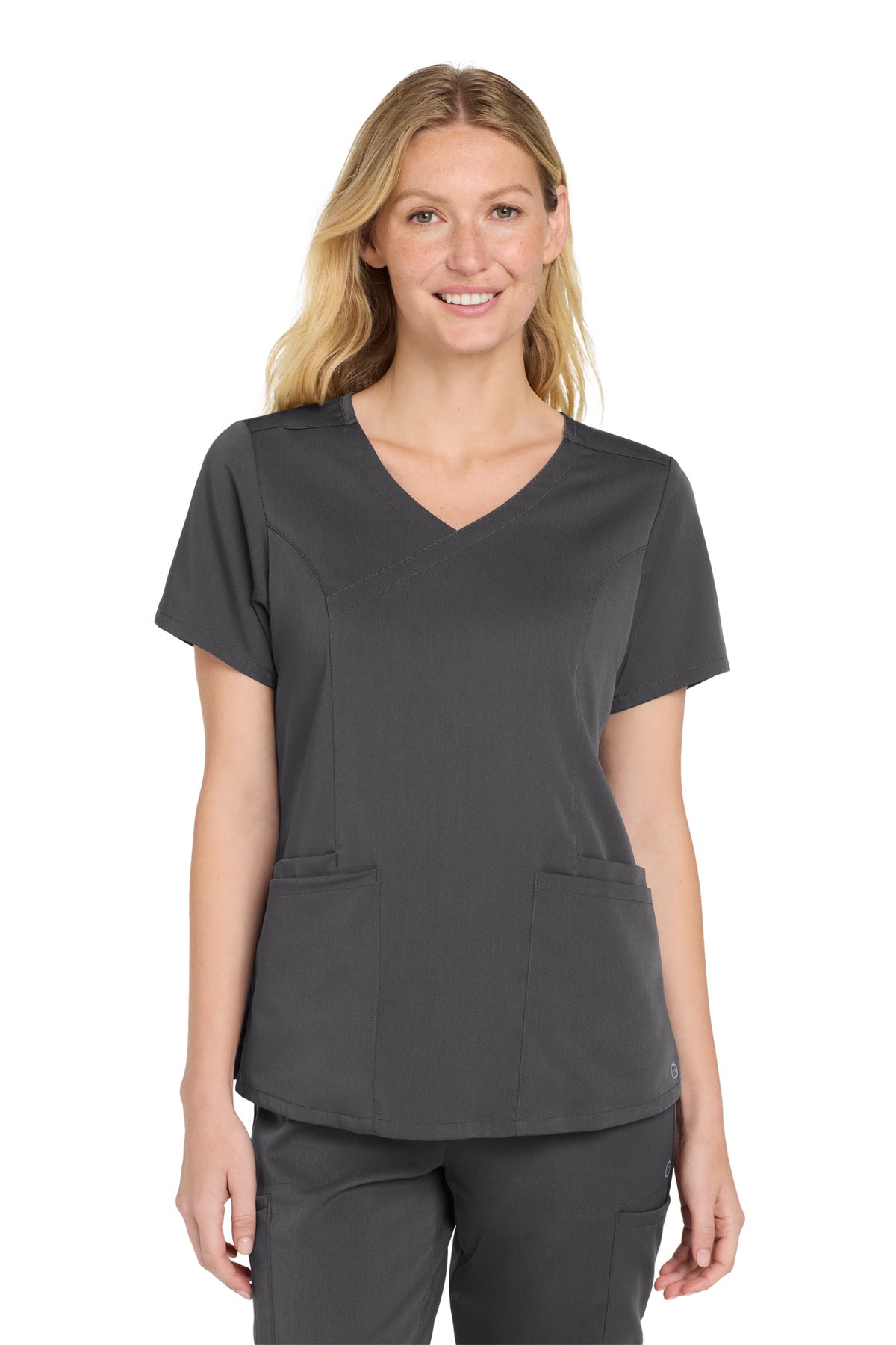 WinkÂ® Women's Premiere Flexâ„¢ Mock Wrap Top WW4268