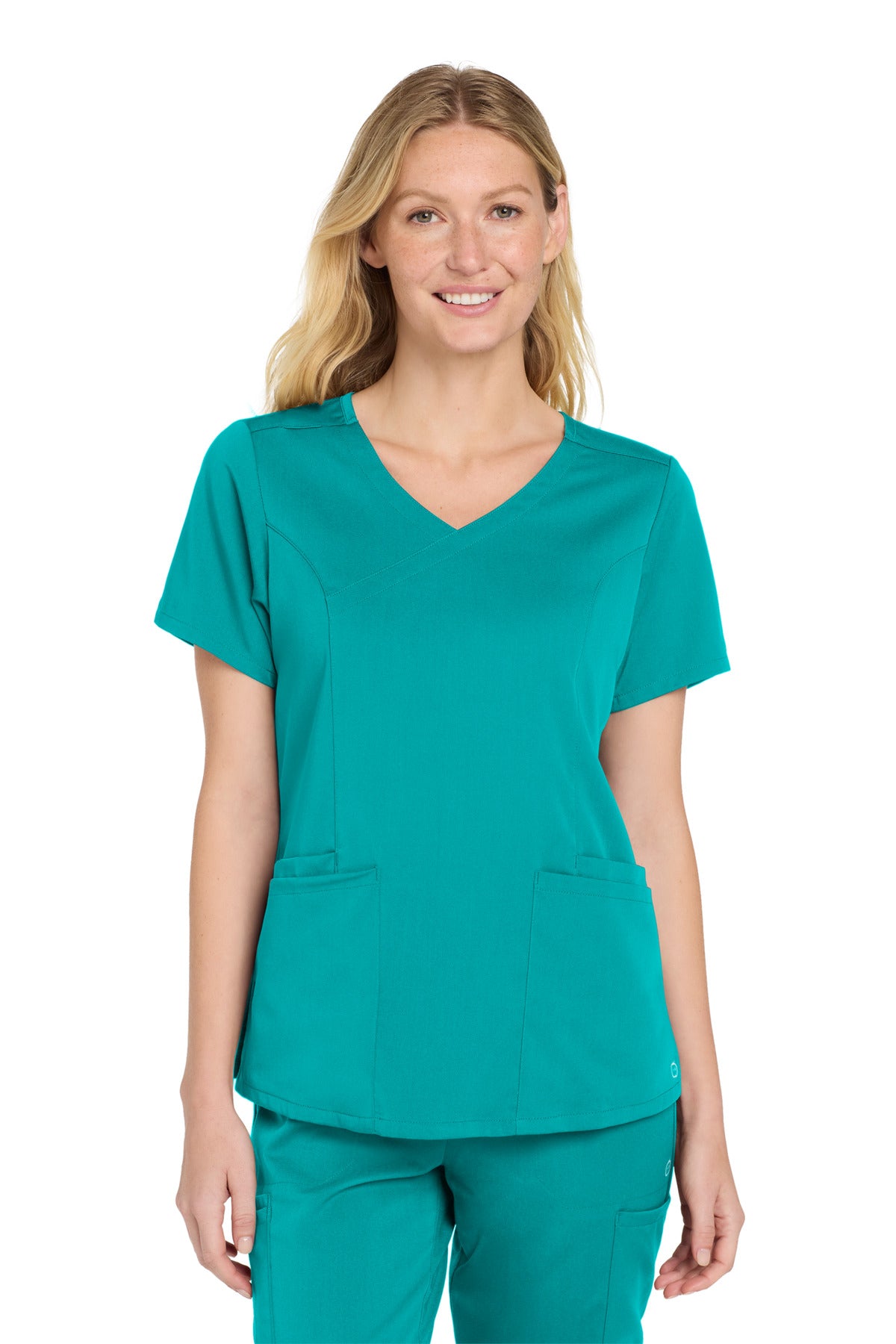 WinkÂ® Women's Premiere Flexâ„¢ Mock Wrap Top WW4268