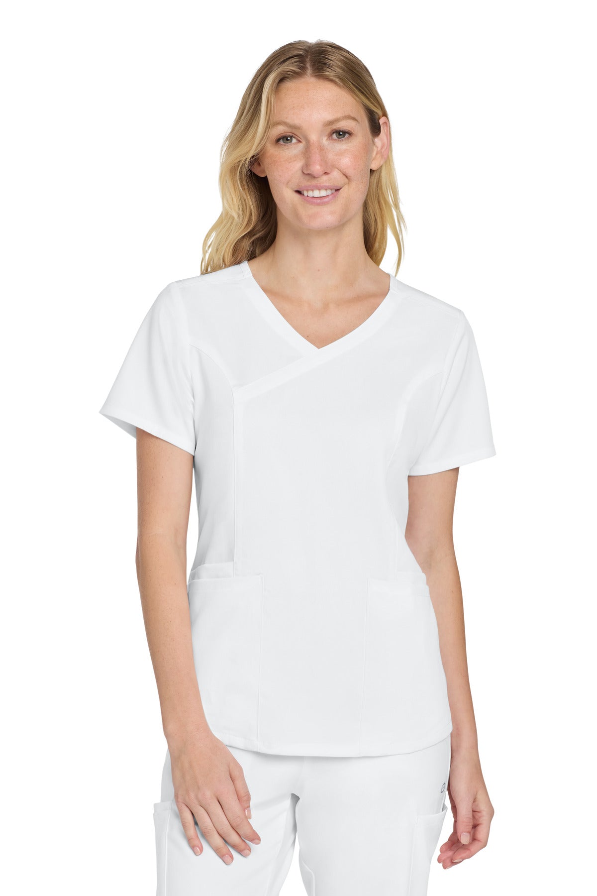 WinkÂ® Women's Premiere Flexâ„¢ Mock Wrap Top WW4268