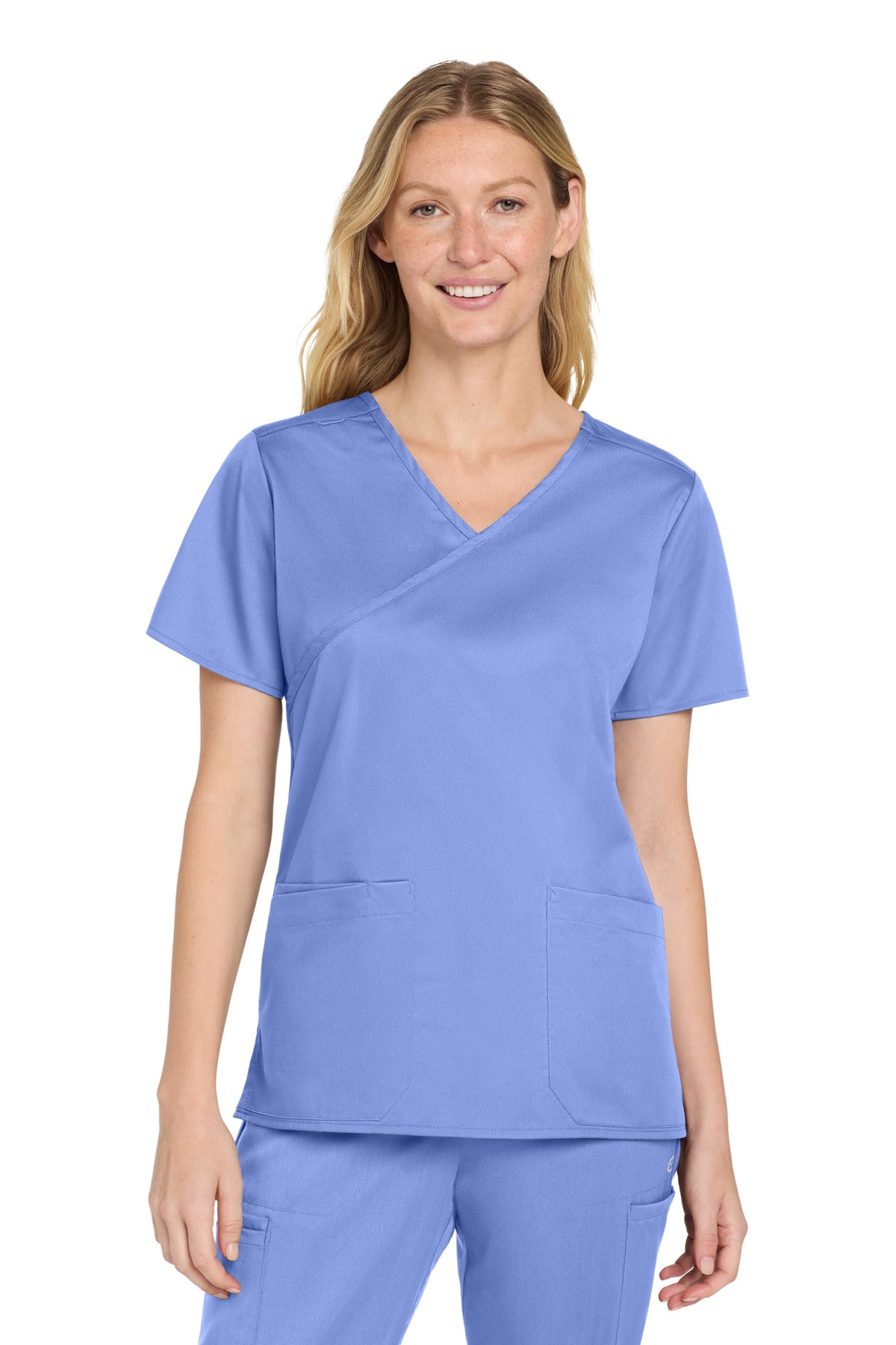 WinkÂ® Women's WorkFlexâ„¢ Mock Wrap Top WW4760