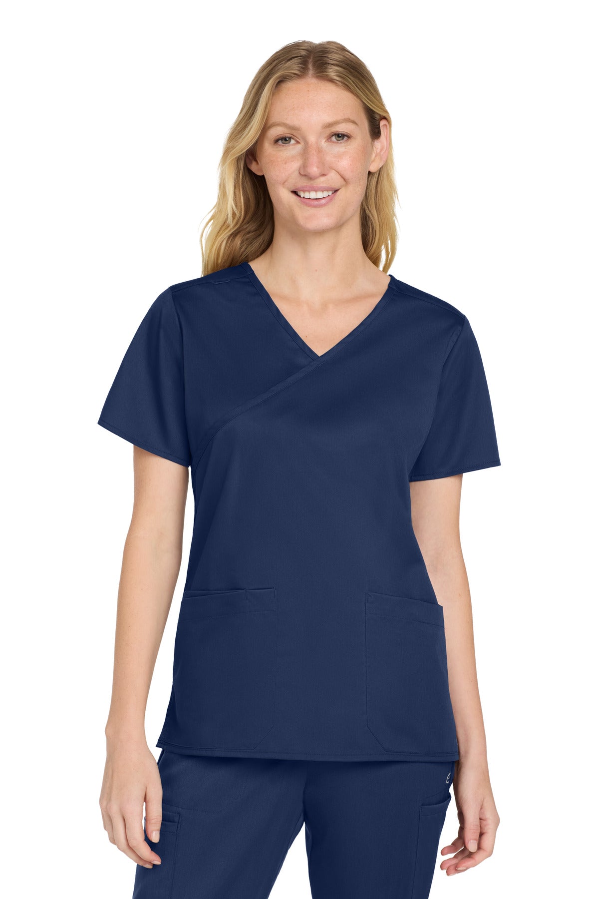 WinkÂ® Women's WorkFlexâ„¢ Mock Wrap Top WW4760