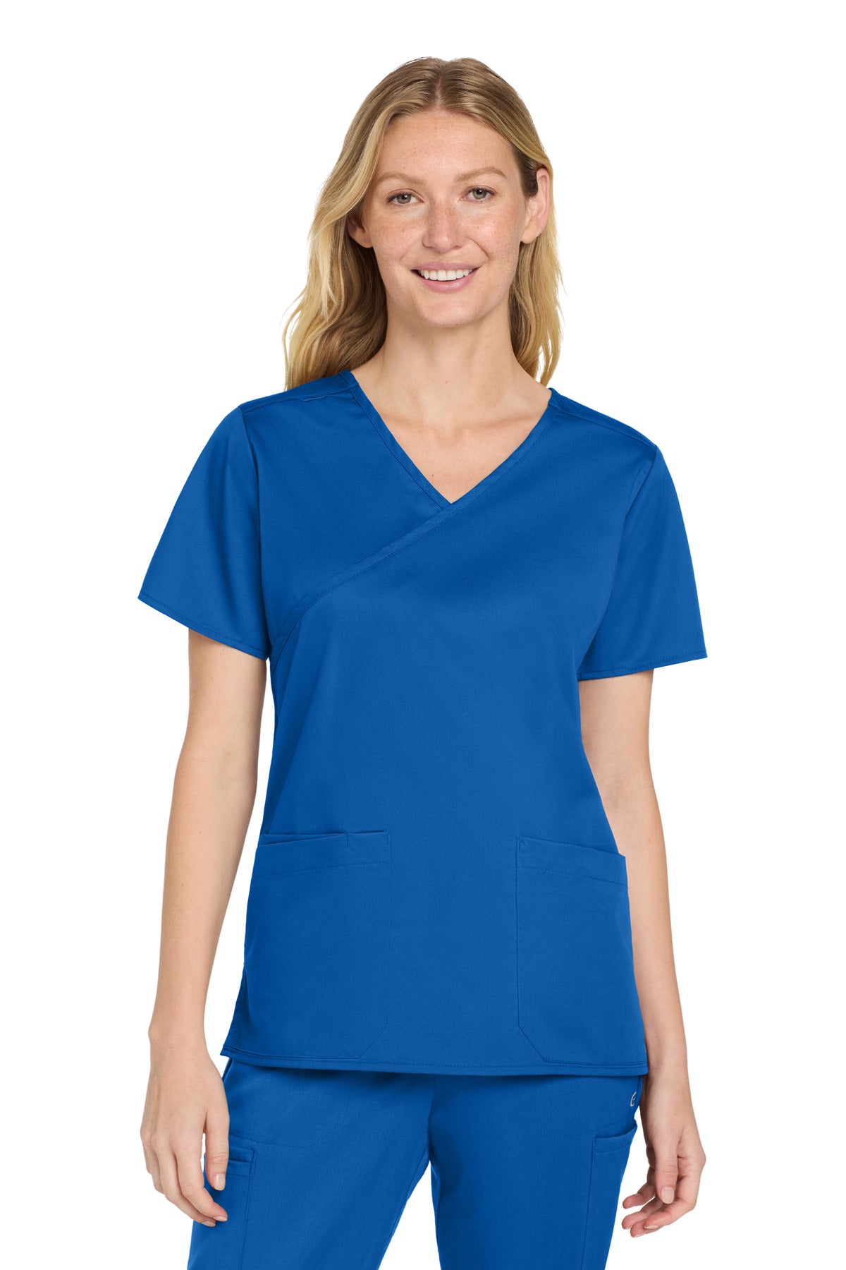 WinkÂ® Women's WorkFlexâ„¢ Mock Wrap Top WW4760
