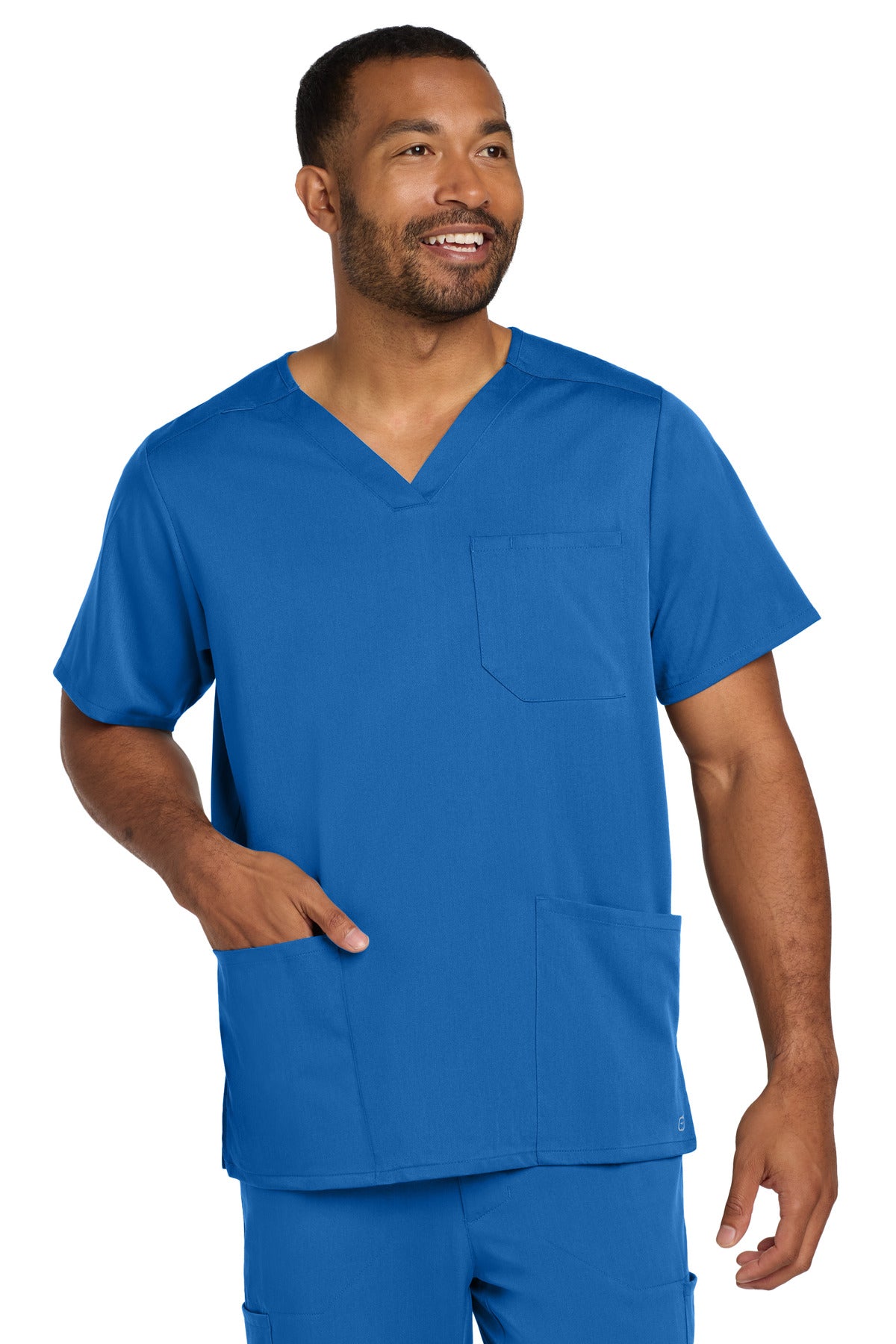 WinkÂ® Men's Premiere Flexâ„¢ V-Neck Top WW5068