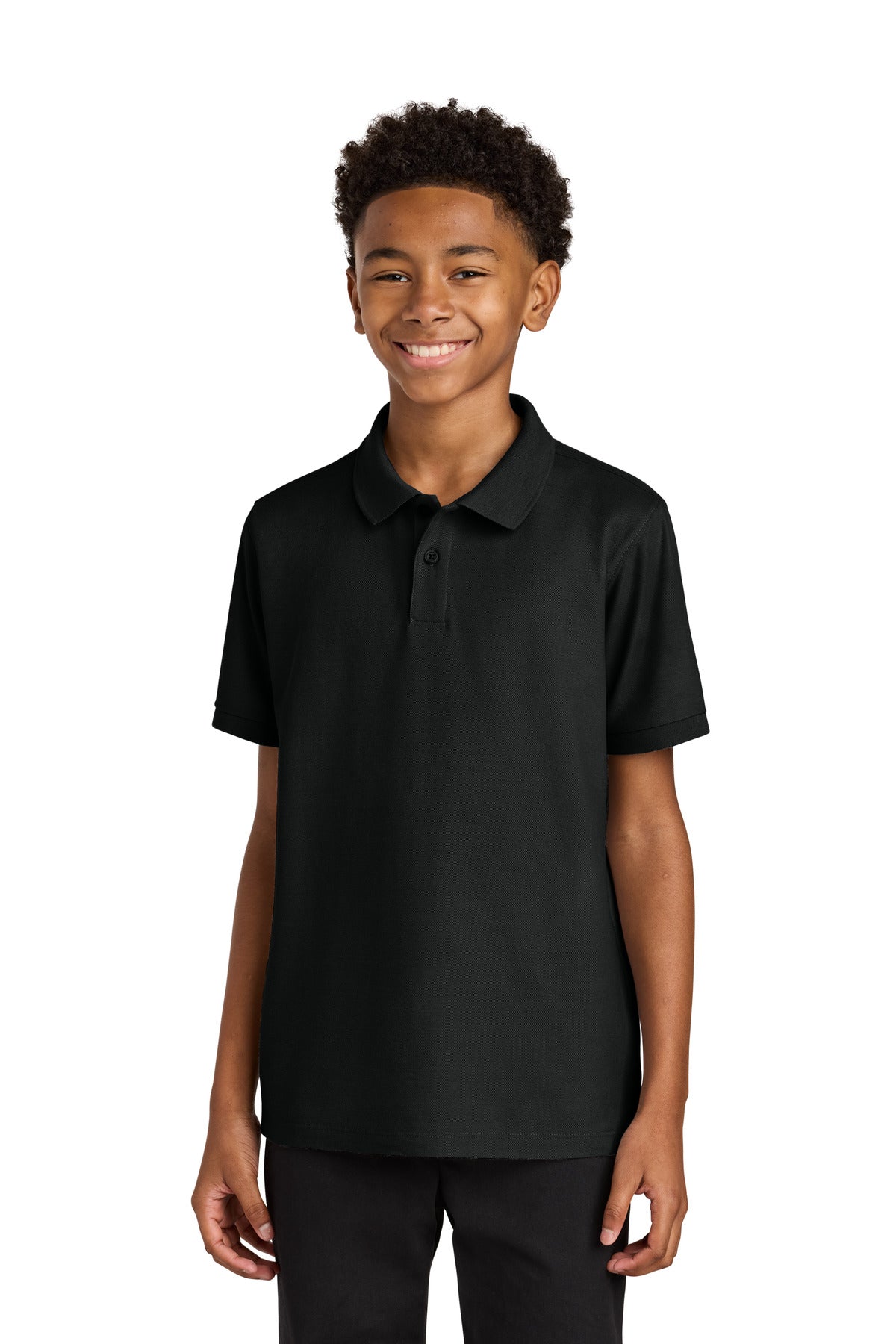 Port AuthorityÂ® Youth Wearever Signature Pique Polo Y200