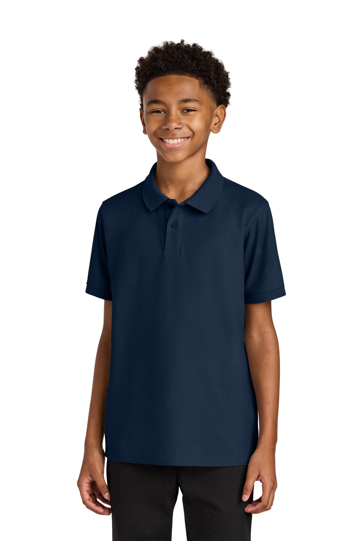 Port AuthorityÂ® Youth Wearever Signature Pique Polo Y200