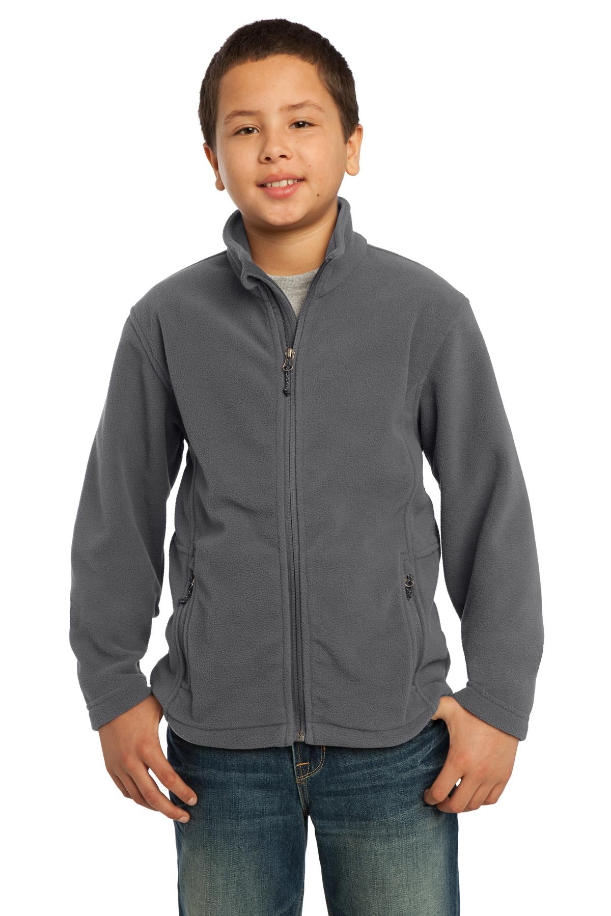Port AuthorityÂ® Youth Value Fleece Jacket. Y217