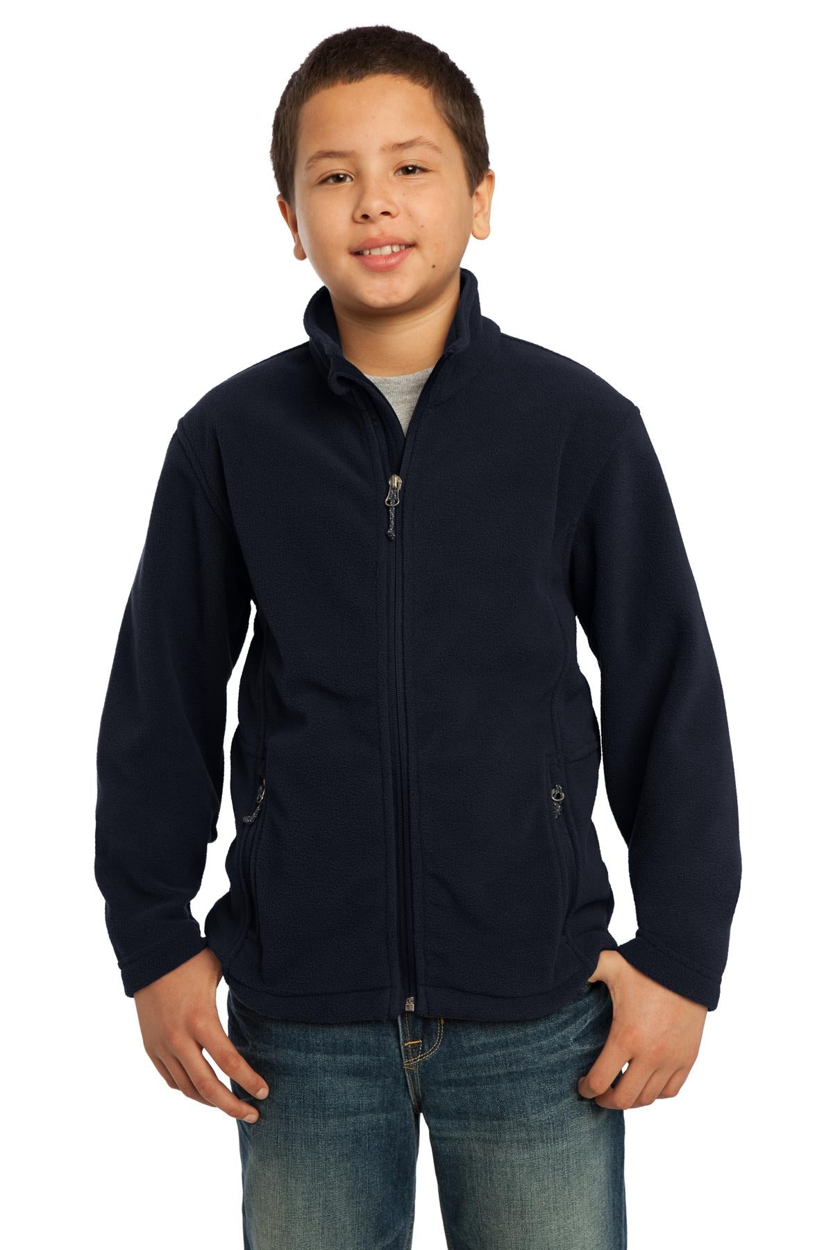 Port AuthorityÂ® Youth Value Fleece Jacket. Y217