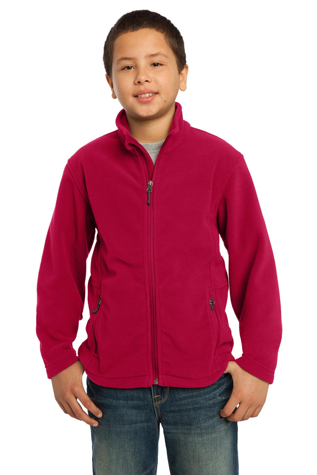 Port AuthorityÂ® Youth Value Fleece Jacket. Y217