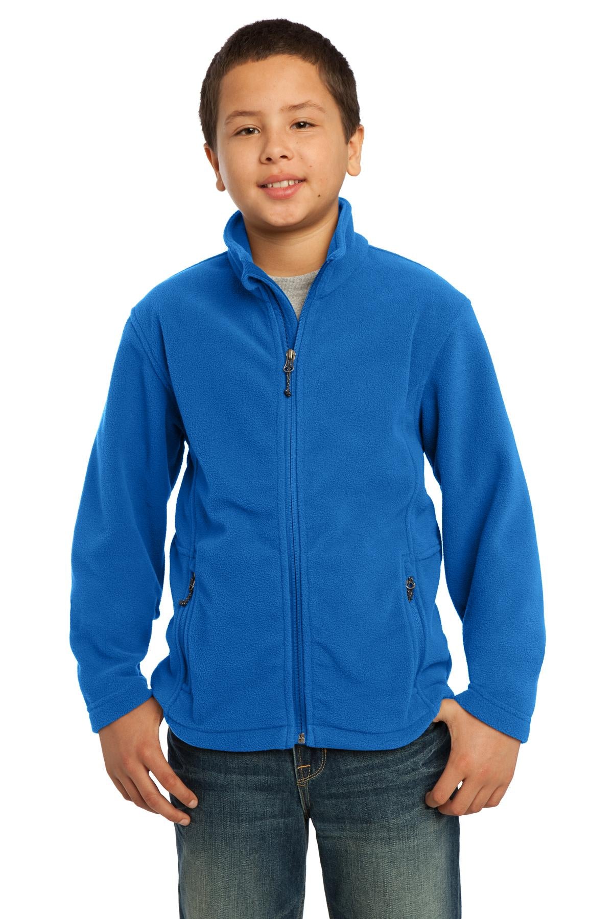 Port AuthorityÂ® Youth Value Fleece Jacket. Y217