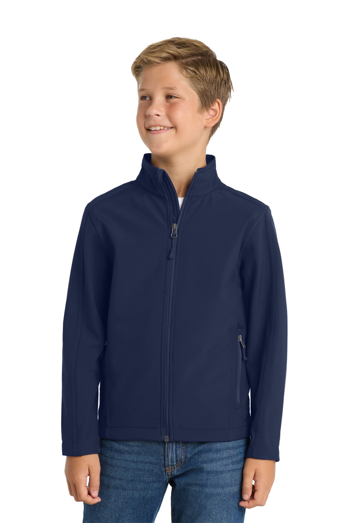 Port AuthorityÂ® Youth Core Soft Shell Jacket. Y317