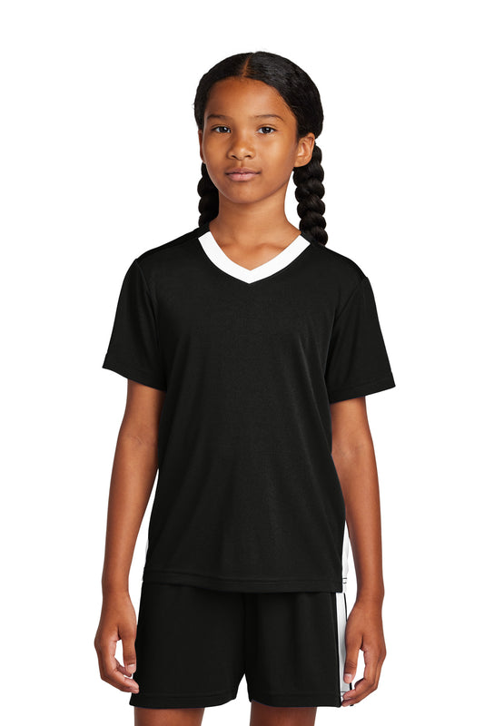 Sport-TekÂ® Youth Competitorâ„¢ United V-Neck YST101