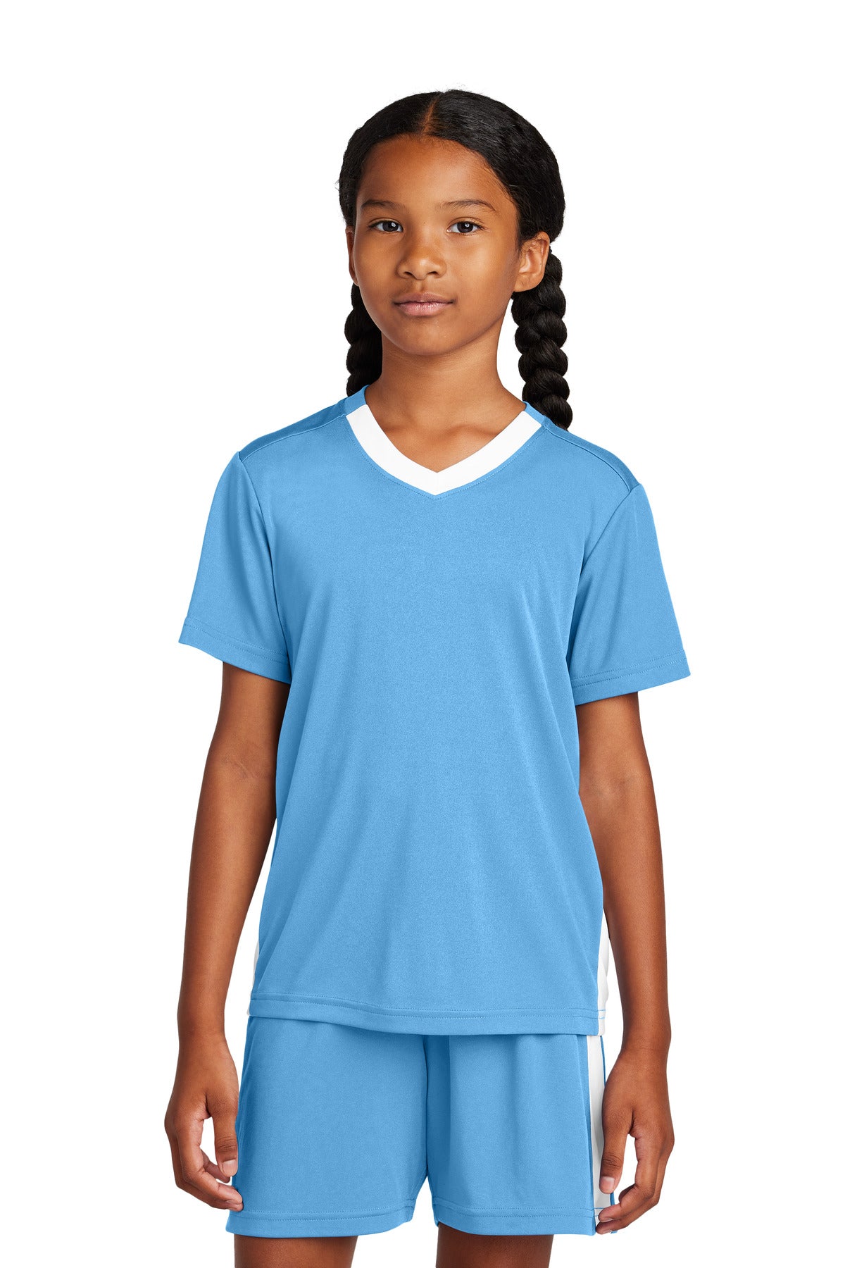 Sport-TekÂ® Youth Competitorâ„¢ United V-Neck YST101