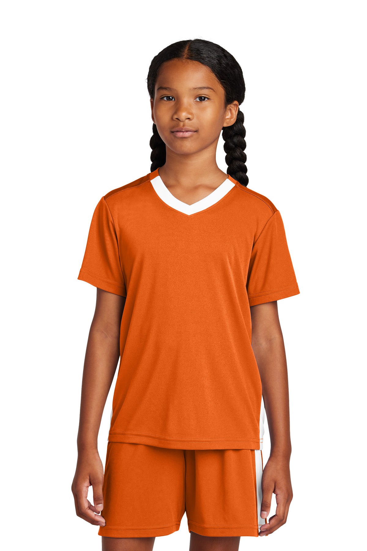 Sport-TekÂ® Youth Competitorâ„¢ United V-Neck YST101
