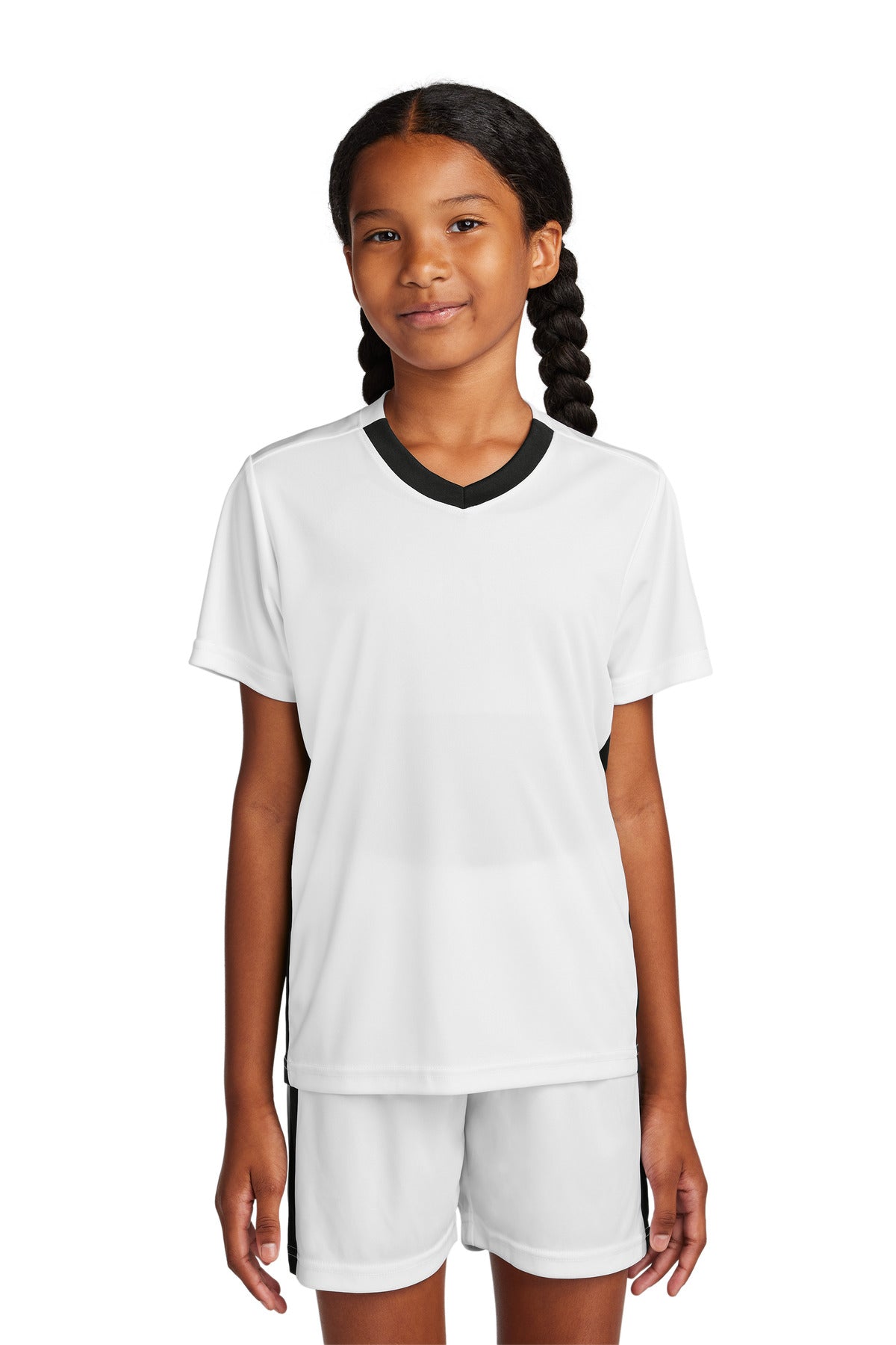 Sport-TekÂ® Youth Competitorâ„¢ United V-Neck YST101