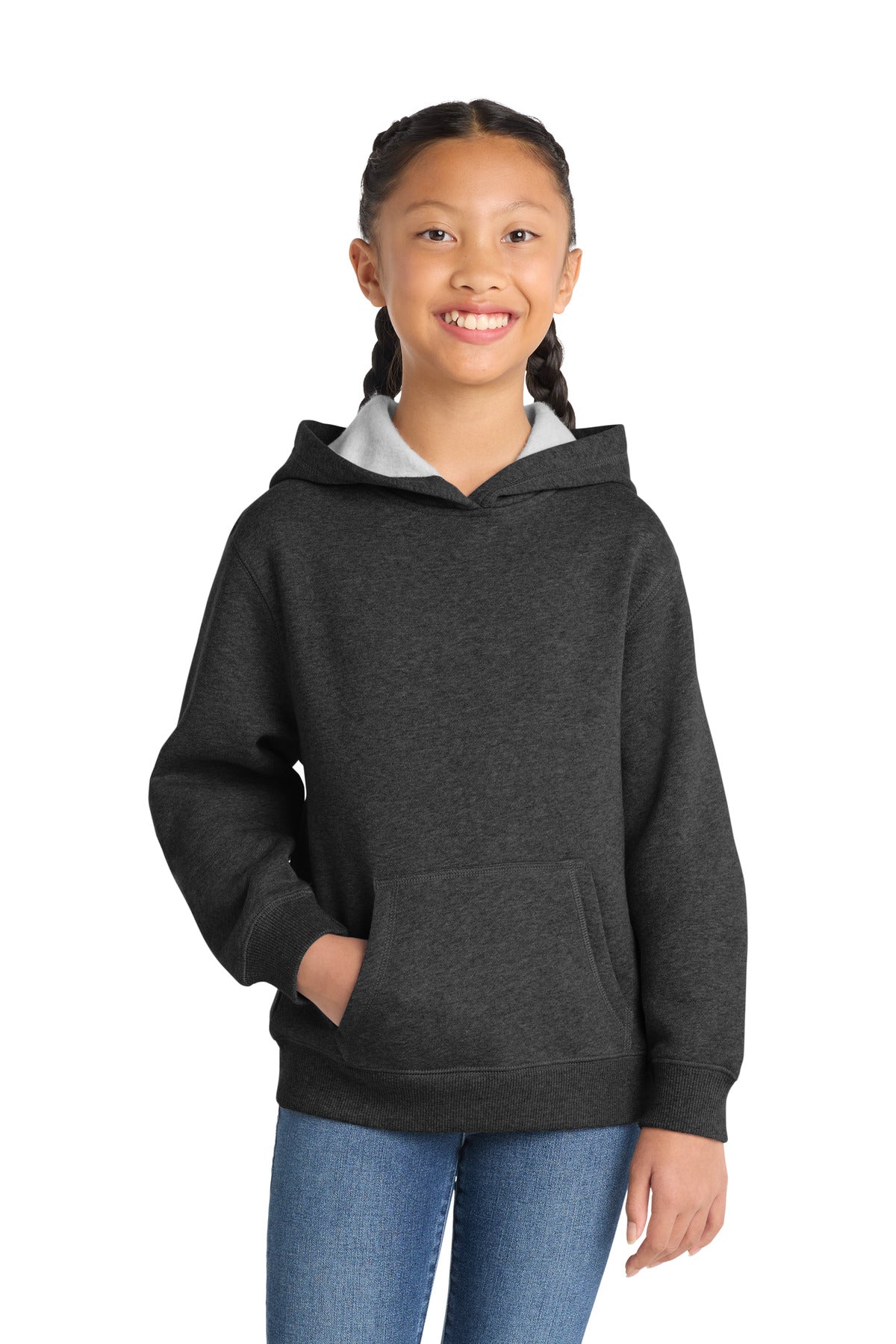 Sport-TekÂ® Youth Pullover Hooded Sweatshirt. YST254