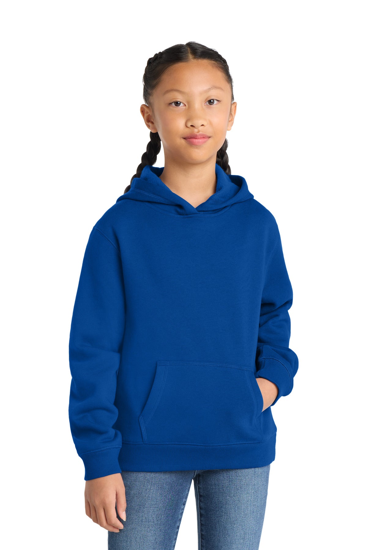 Sport-TekÂ® Youth Pullover Hooded Sweatshirt. YST254