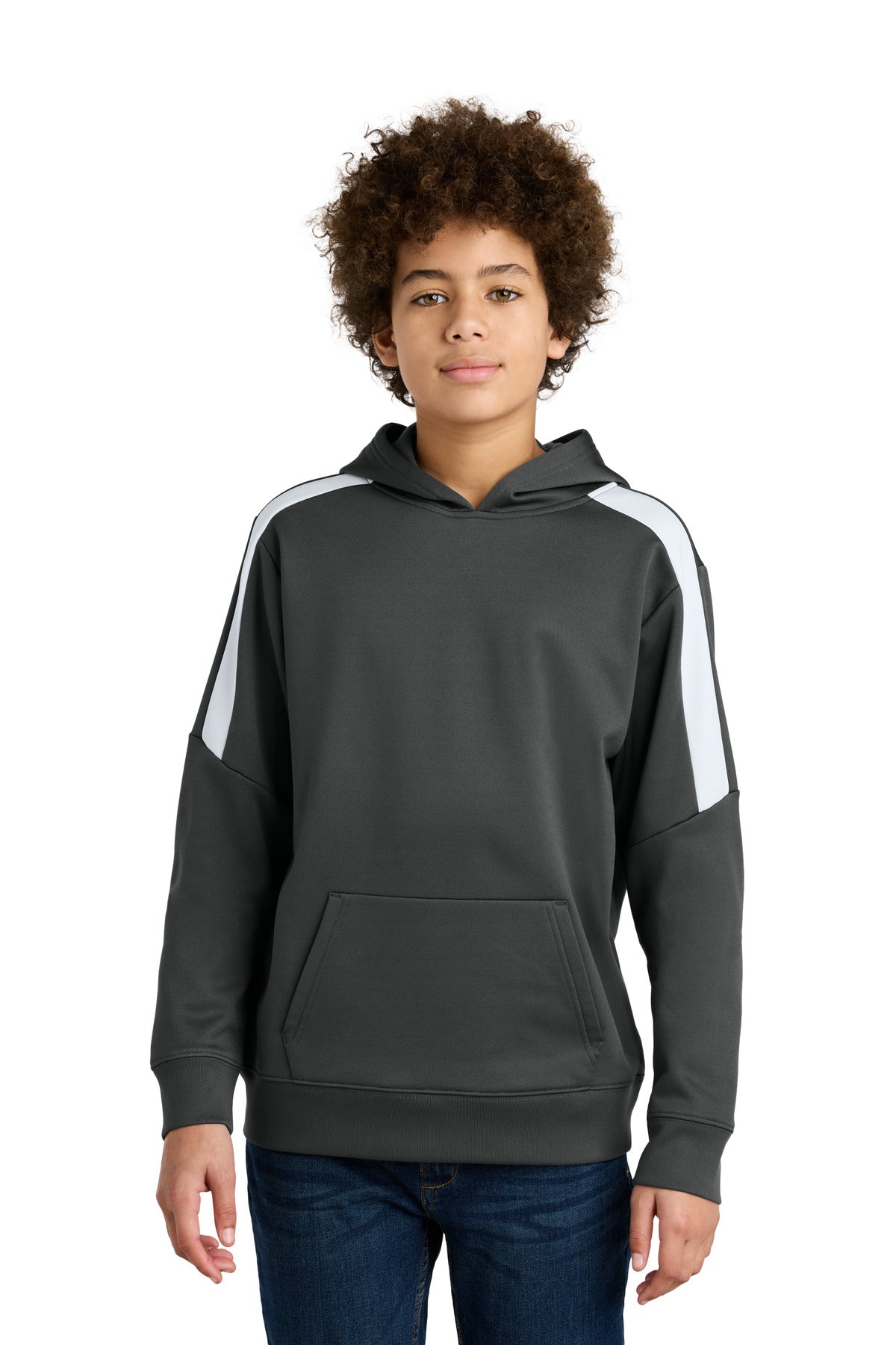 Sport-TekÂ® Youth Sport-WickÂ® Fleece United Pullover Hoodie YST255